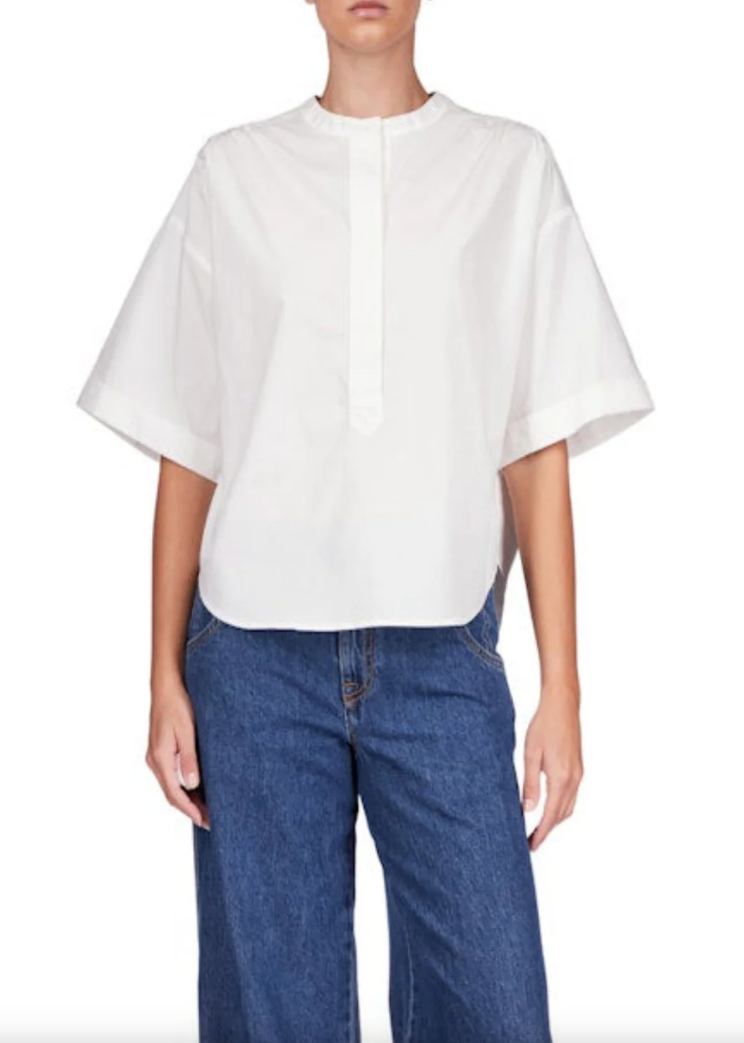 RELAXED SHORT SLEEVE POPOVER