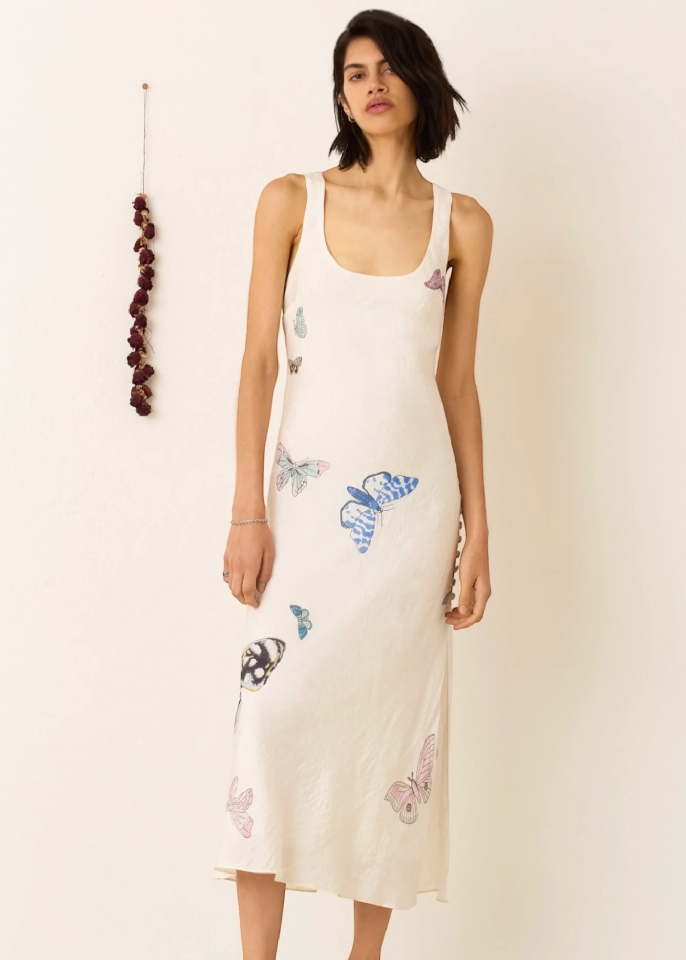 alix of bohemia butterfly dress ADELE GARDEN – M Floral dress