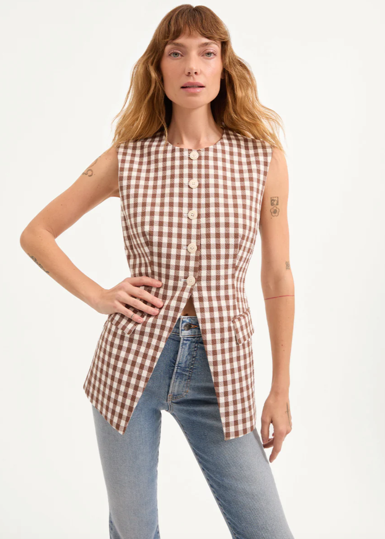 Lou Striped Vest main image 1