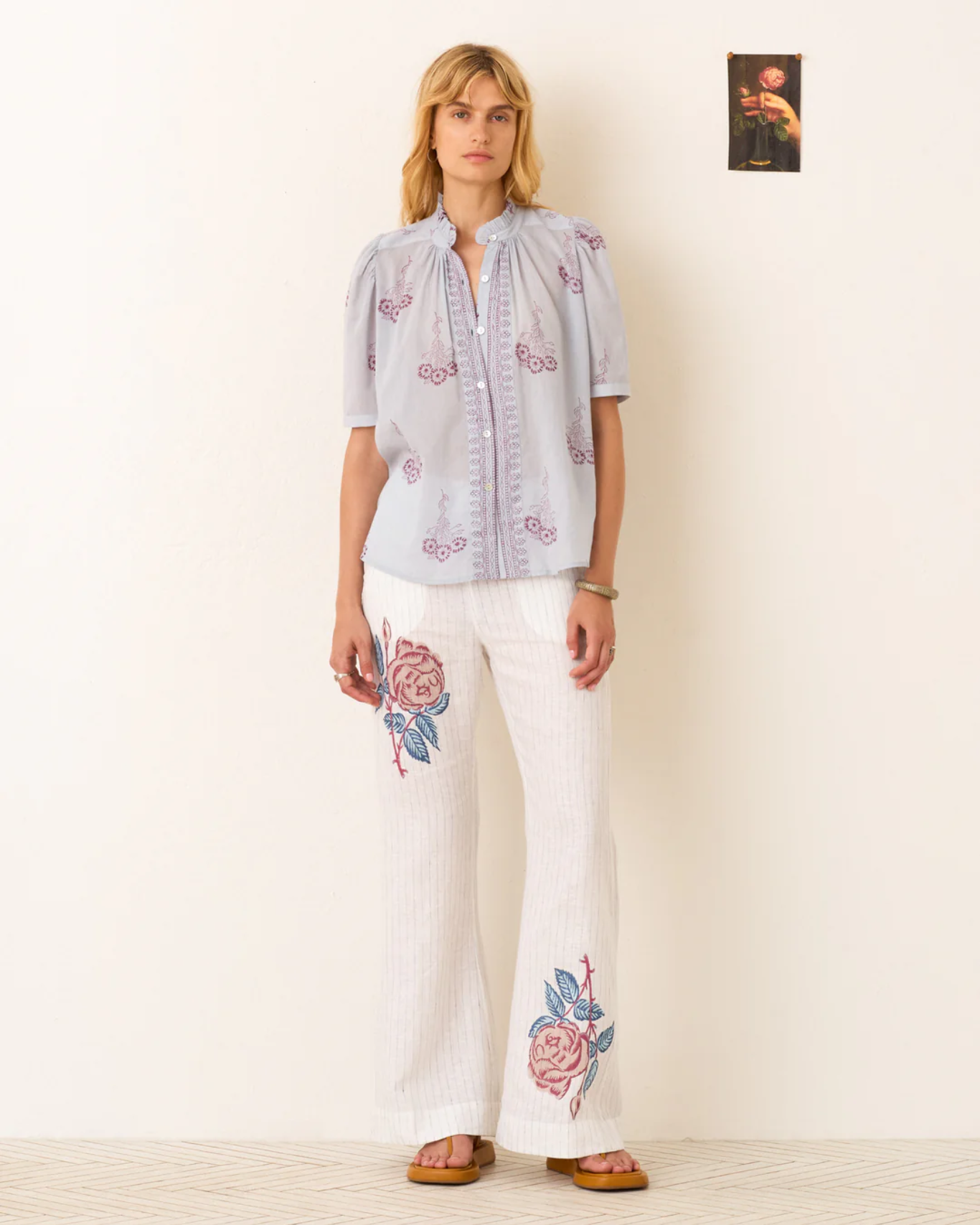 WINN PANSY SKY SHIRT