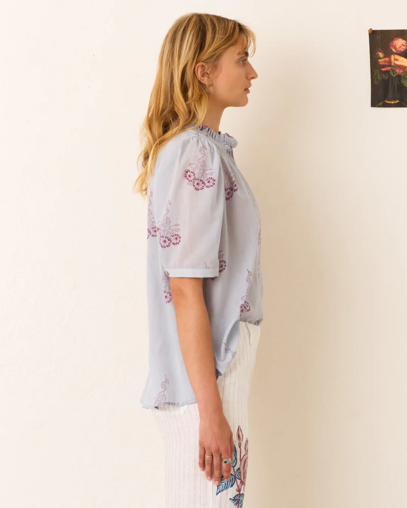 WINN PANSY SKY SHIRT