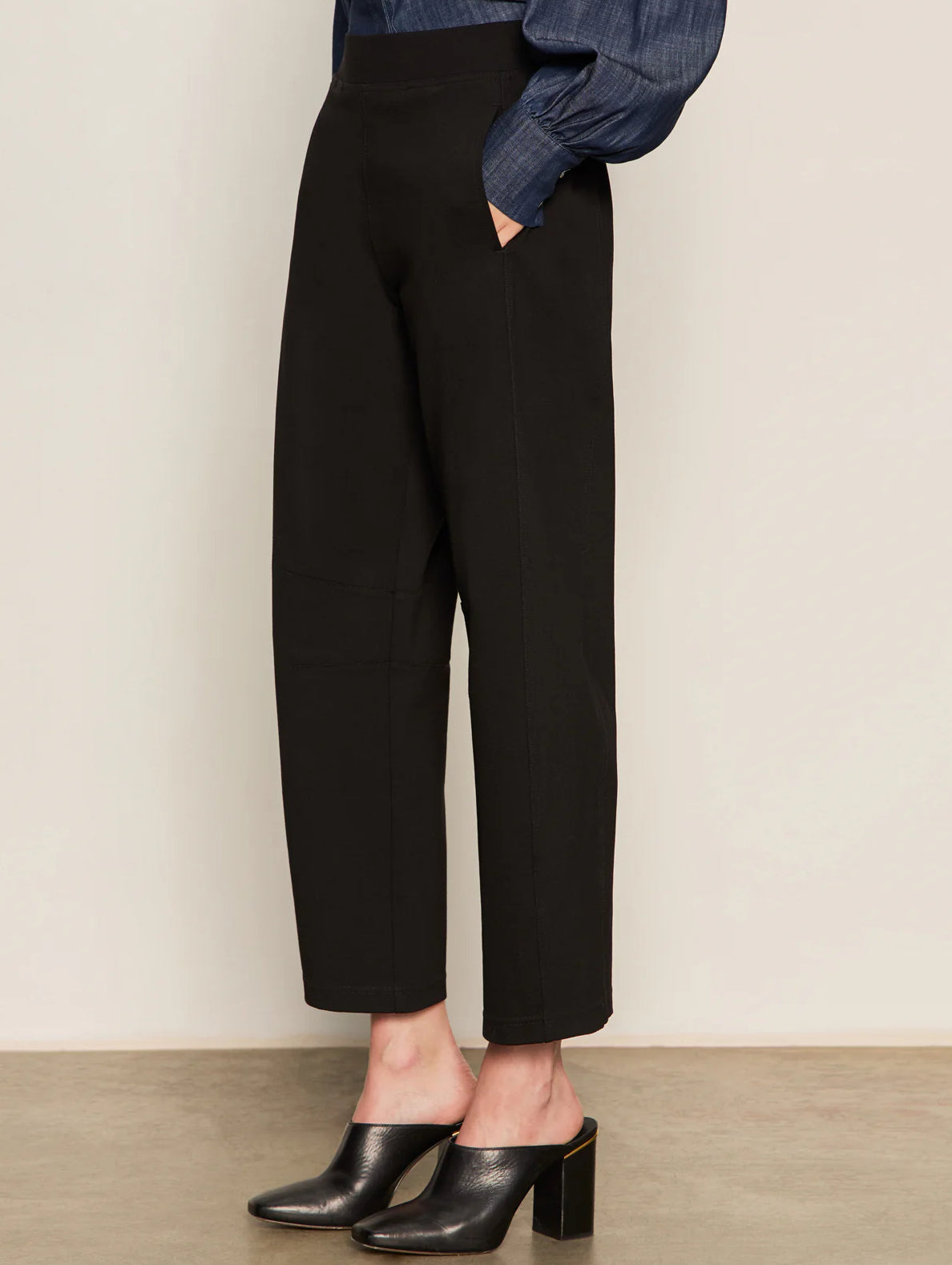 PONTE BARREL TROUSER