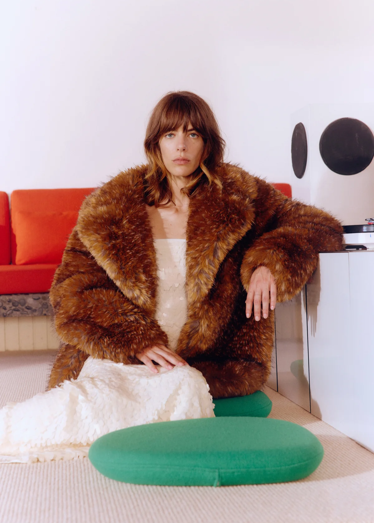 KNOX FAUX FUR COAT