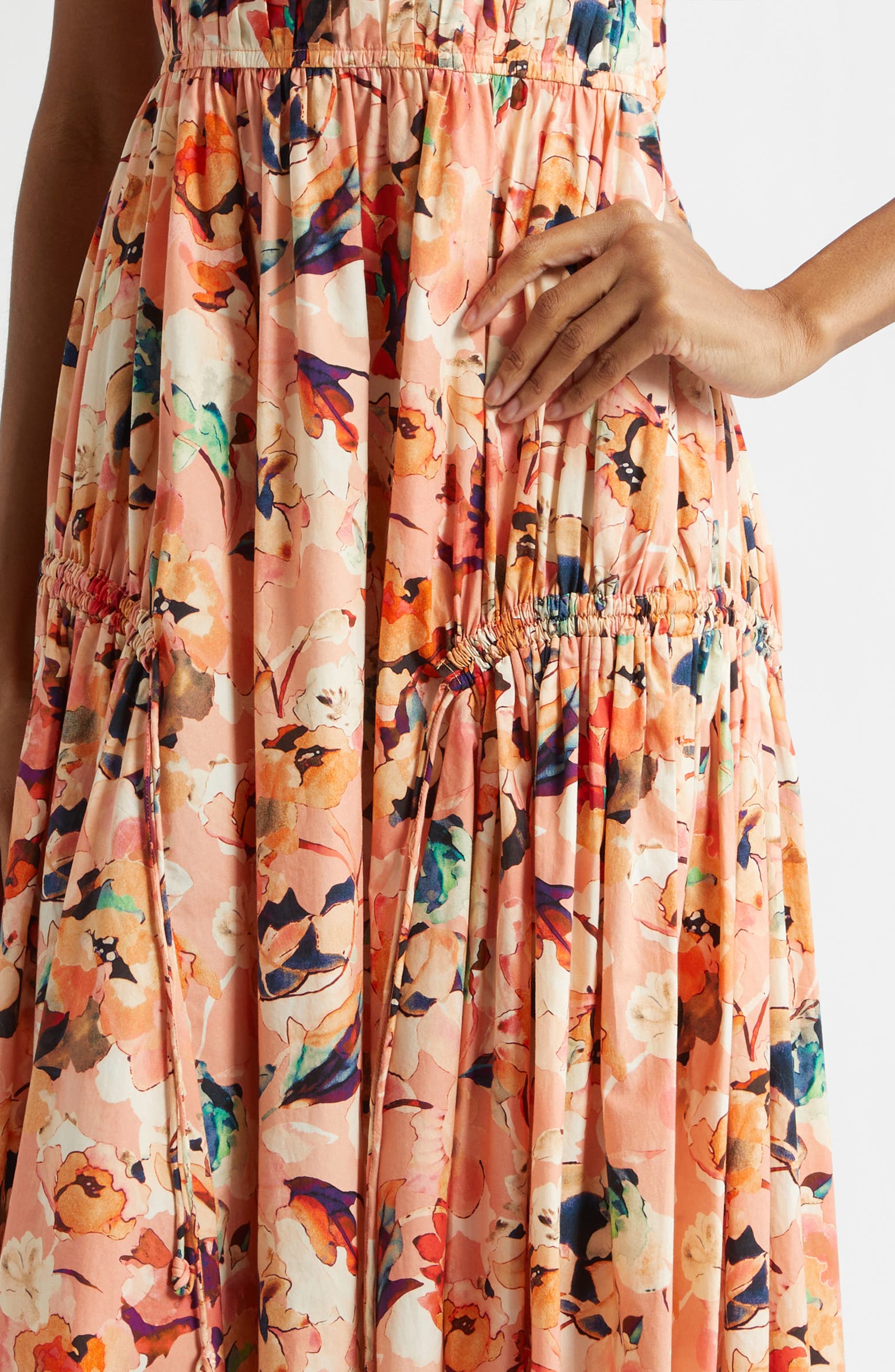 VIDRI COTTON CAMI DRESS