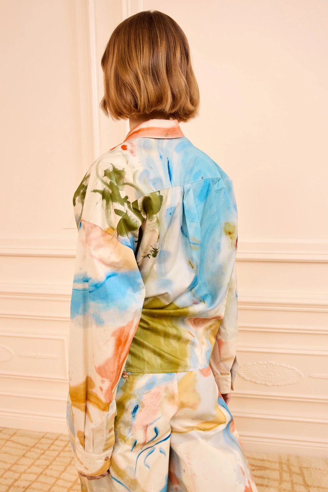 ARTIST L/S COTTON BLOUSE