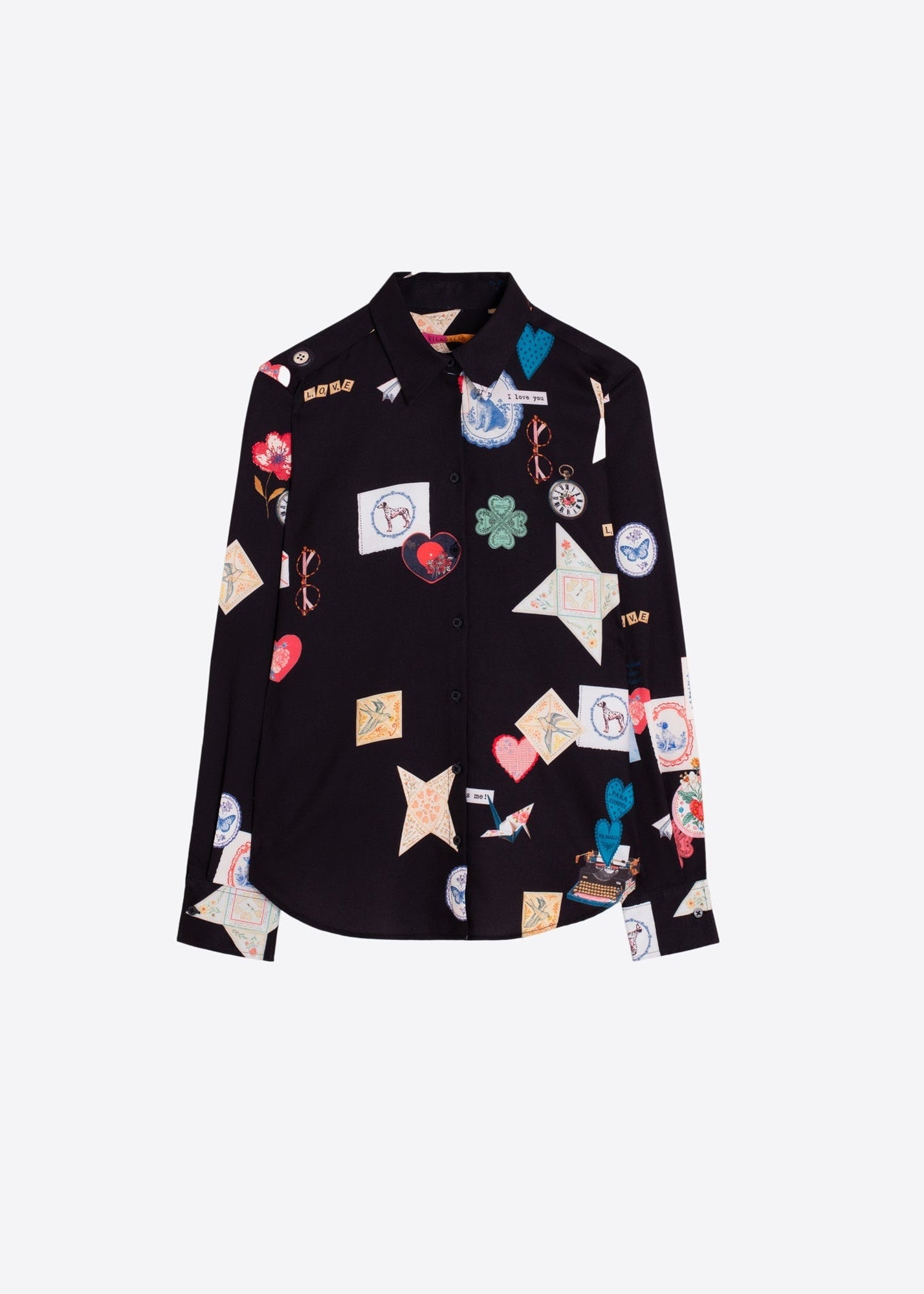GABY POSTCARD BLOUSE