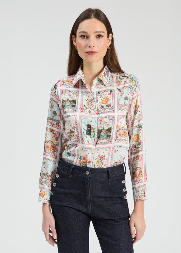 MADRID TEA BLOUSE