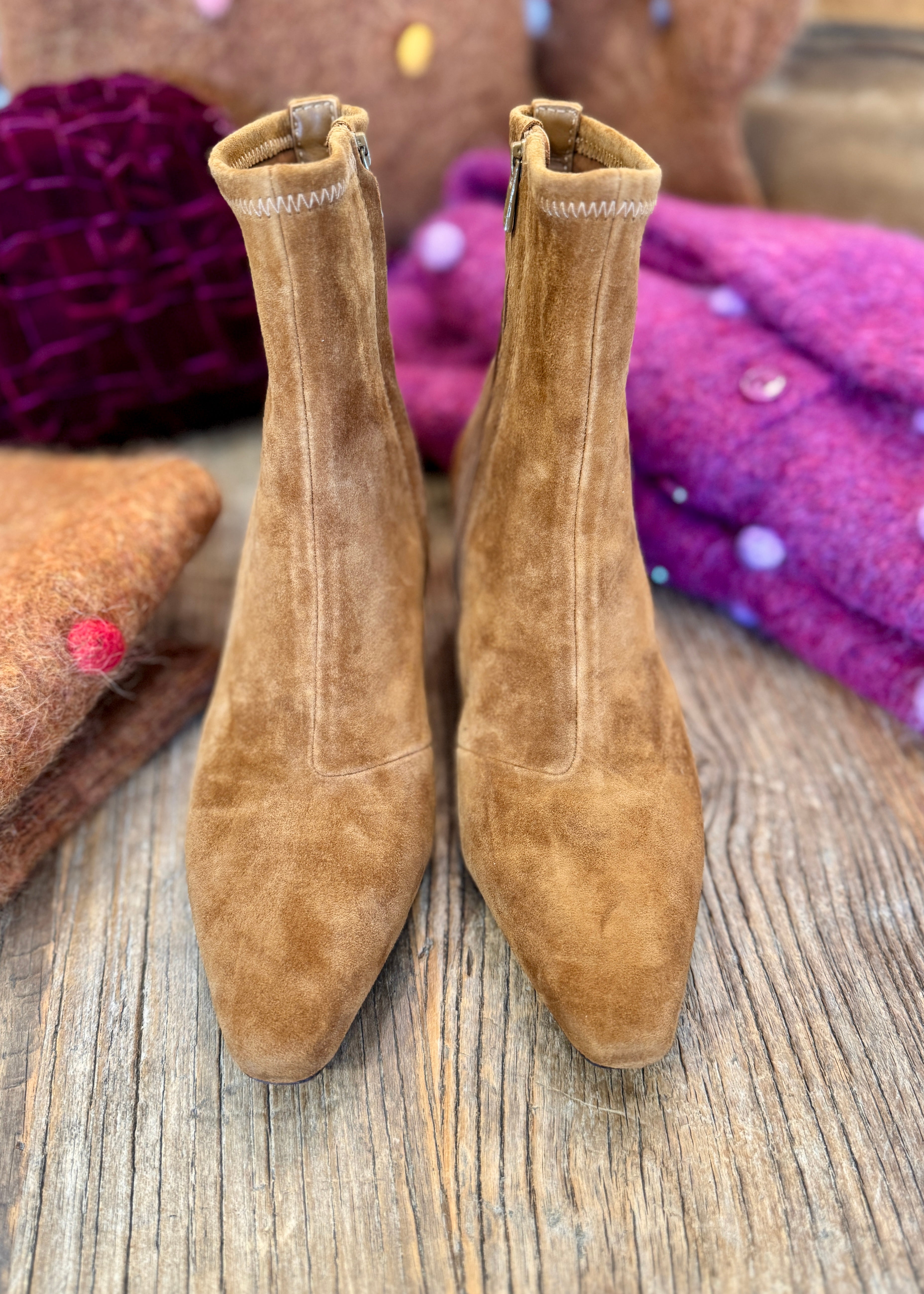 DORIA KICKED HEEL ANKLE BOOT