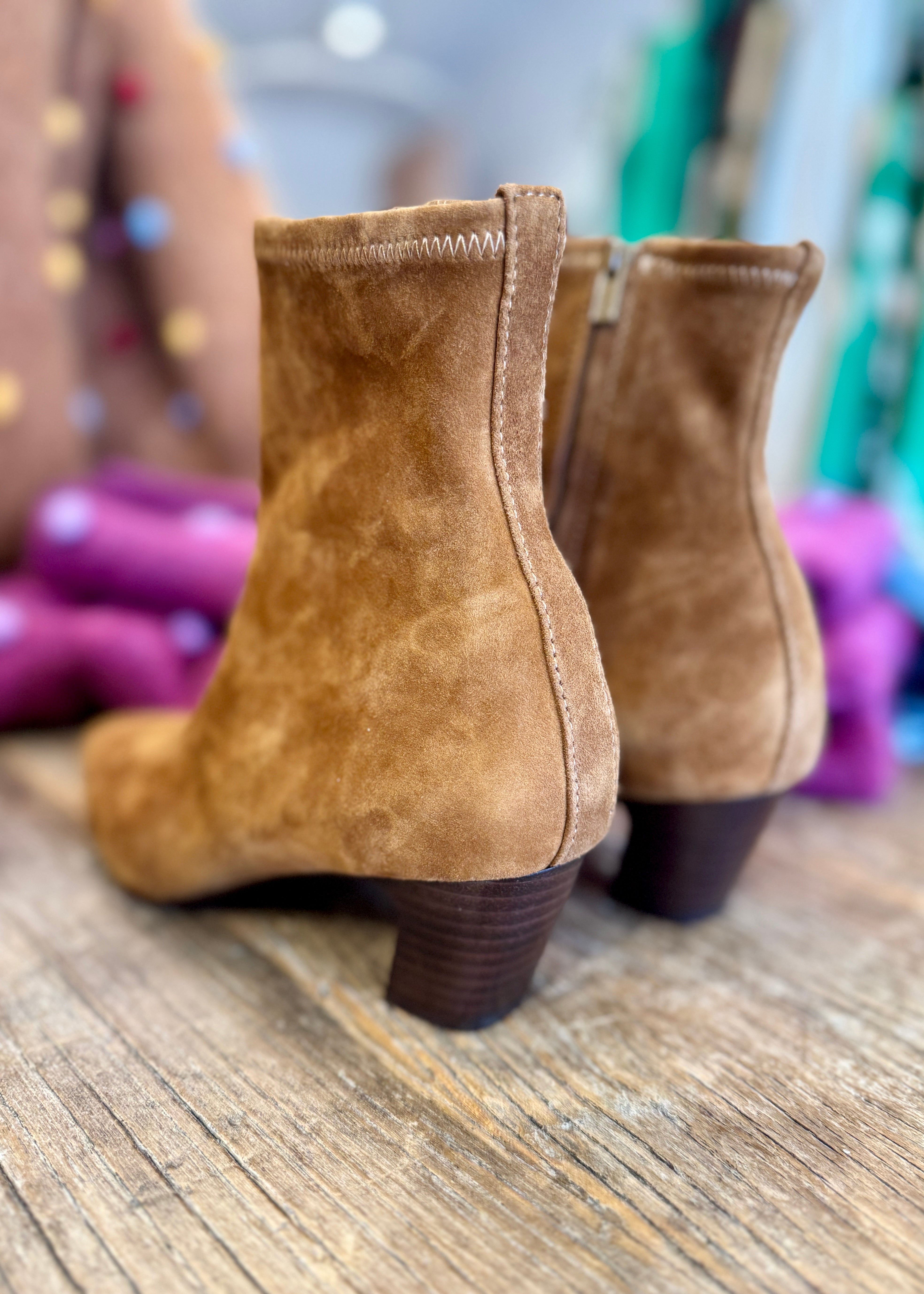 DORIA KICKED HEEL ANKLE BOOT