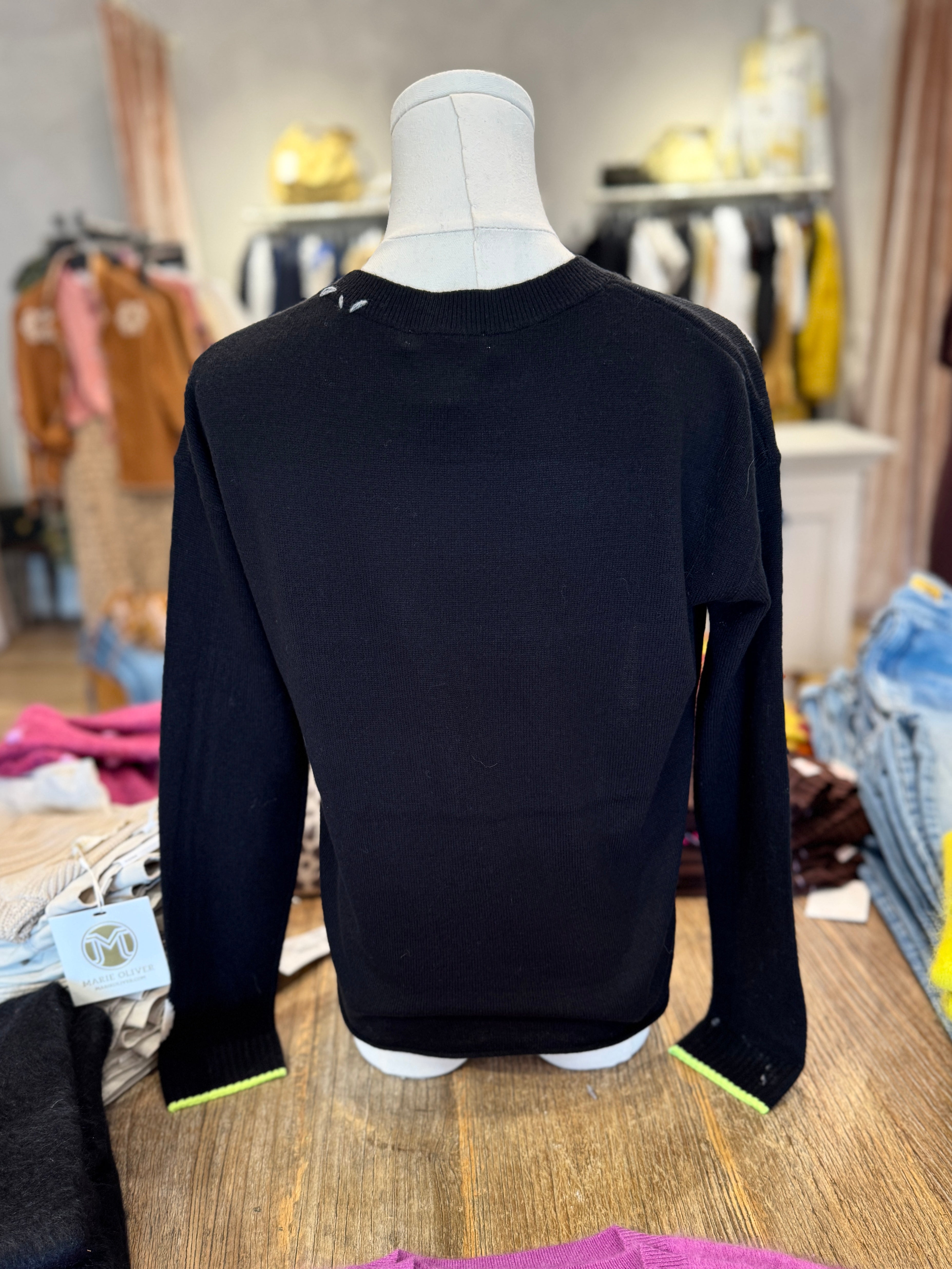 HOT FOR DOTS SWEATER