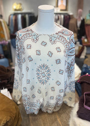 MELA BANDANA SWEATER