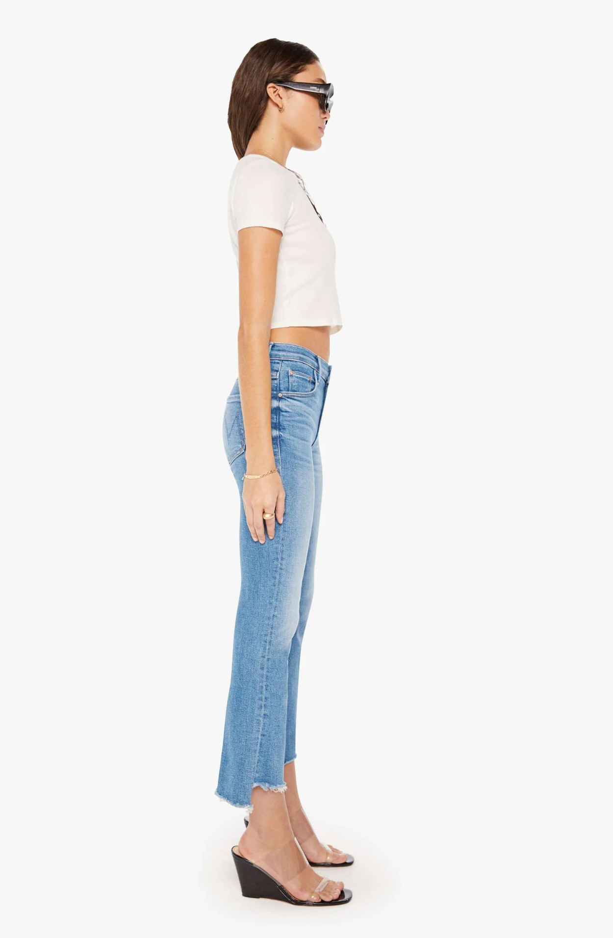 INSIDER CROP STEP FRAY