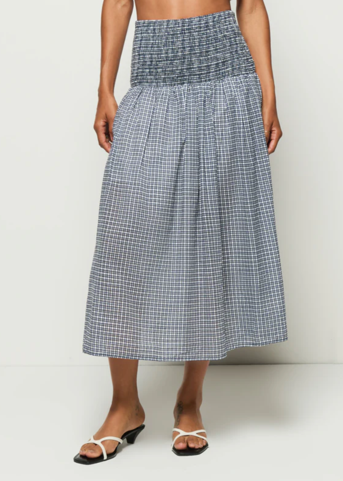 SUMMER SMOCKED SKIRT