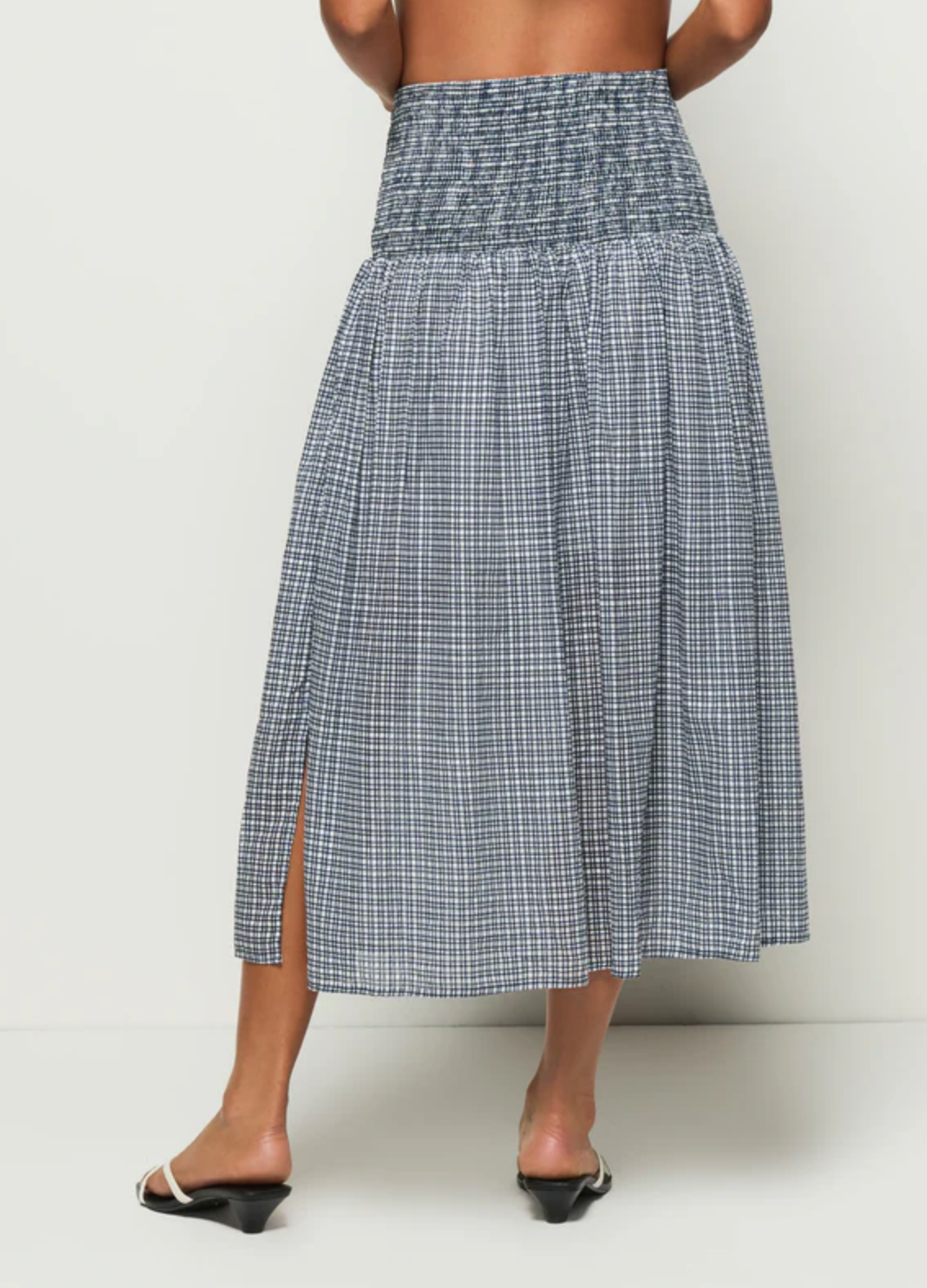 SUMMER SMOCKED SKIRT