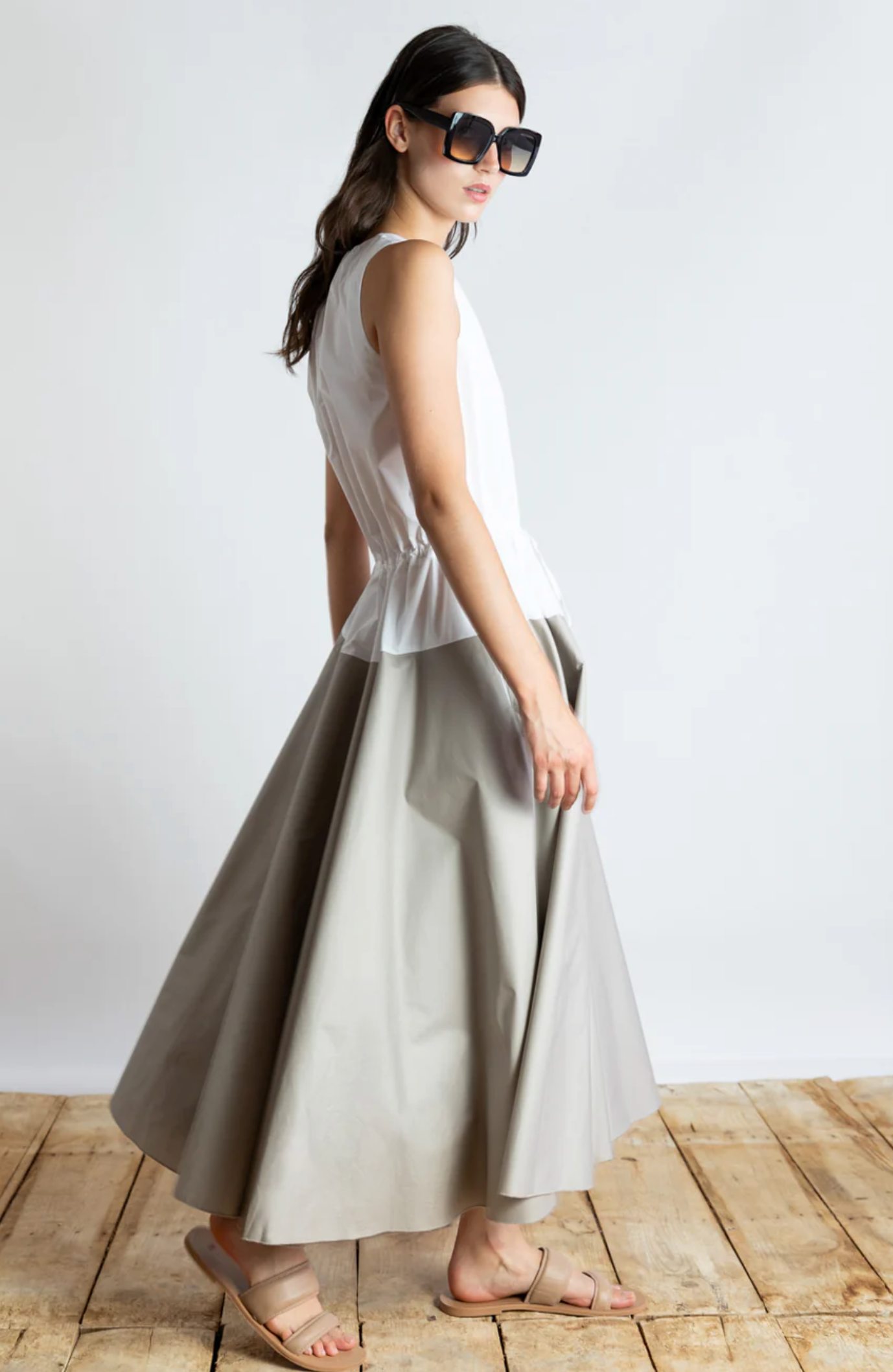 POPLIN DRESS