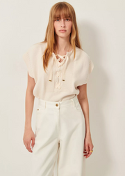 ODYSSEE LACED SLEEVELESS JUMPER