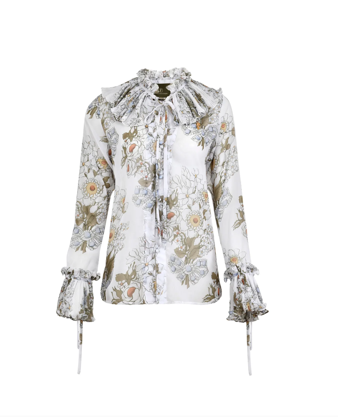 FLORAL VINTAGE BLOUSE