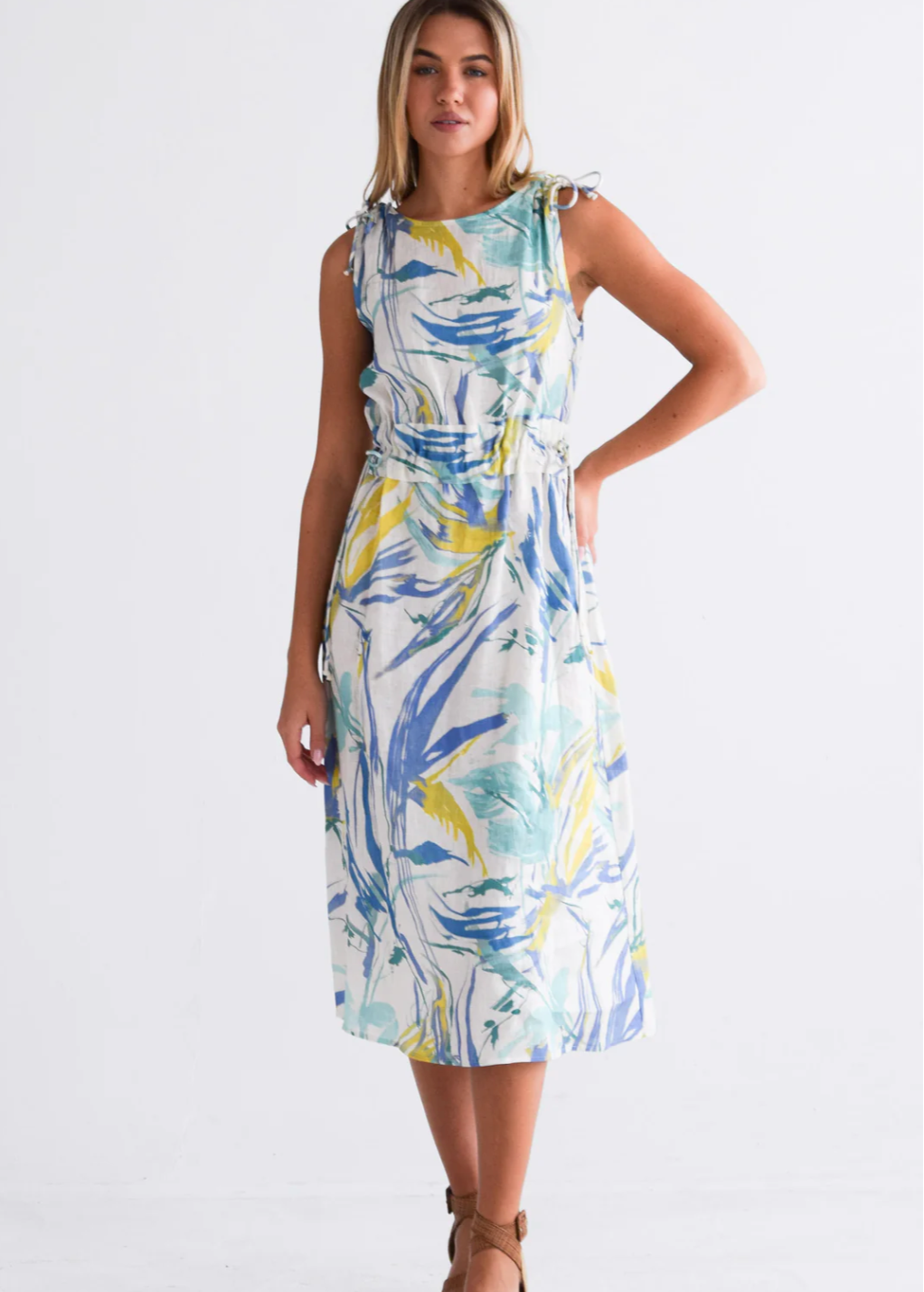CINCH WAIST DRESS