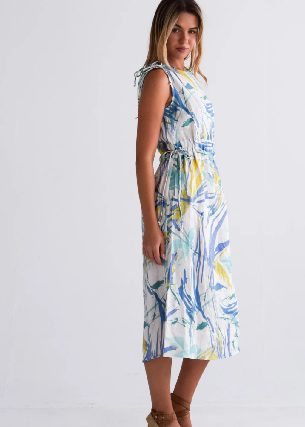CINCH WAIST DRESS