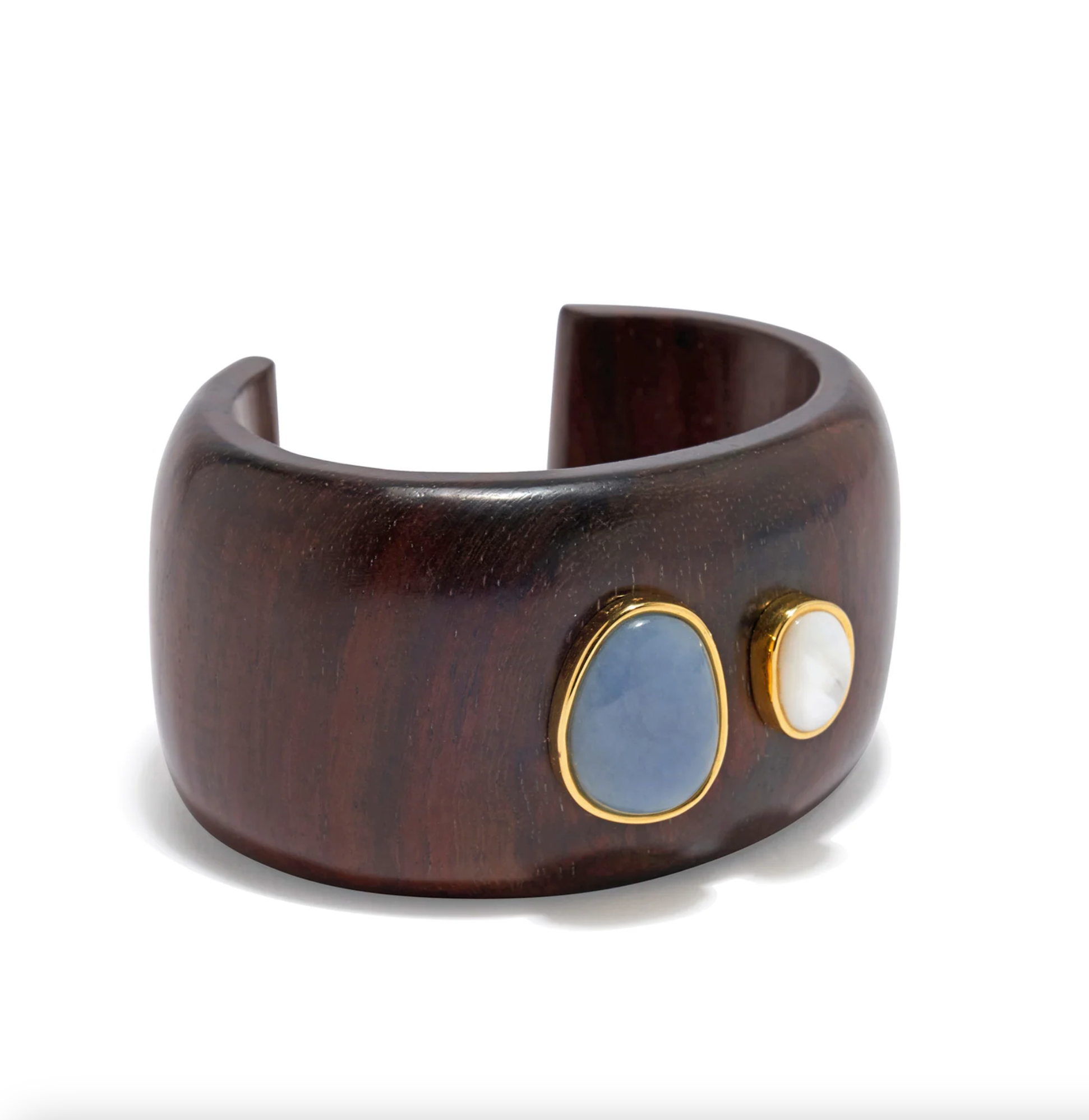 LANNA CUFF IN ACACIA WOOD
