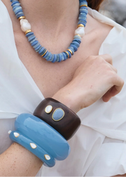 LANNA CUFF IN ACACIA WOOD