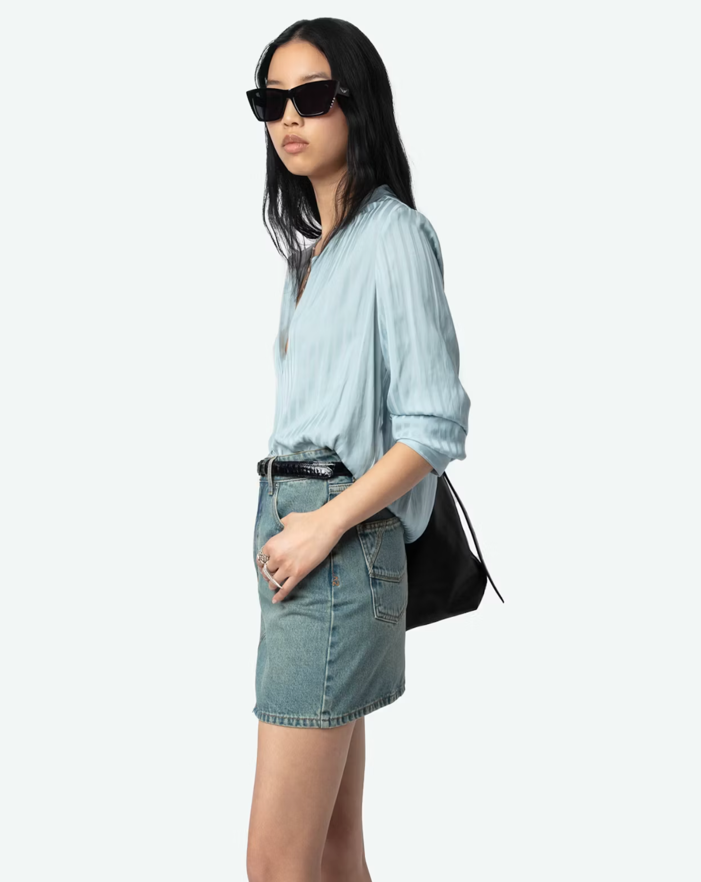 TINK SATIN BLOUSE