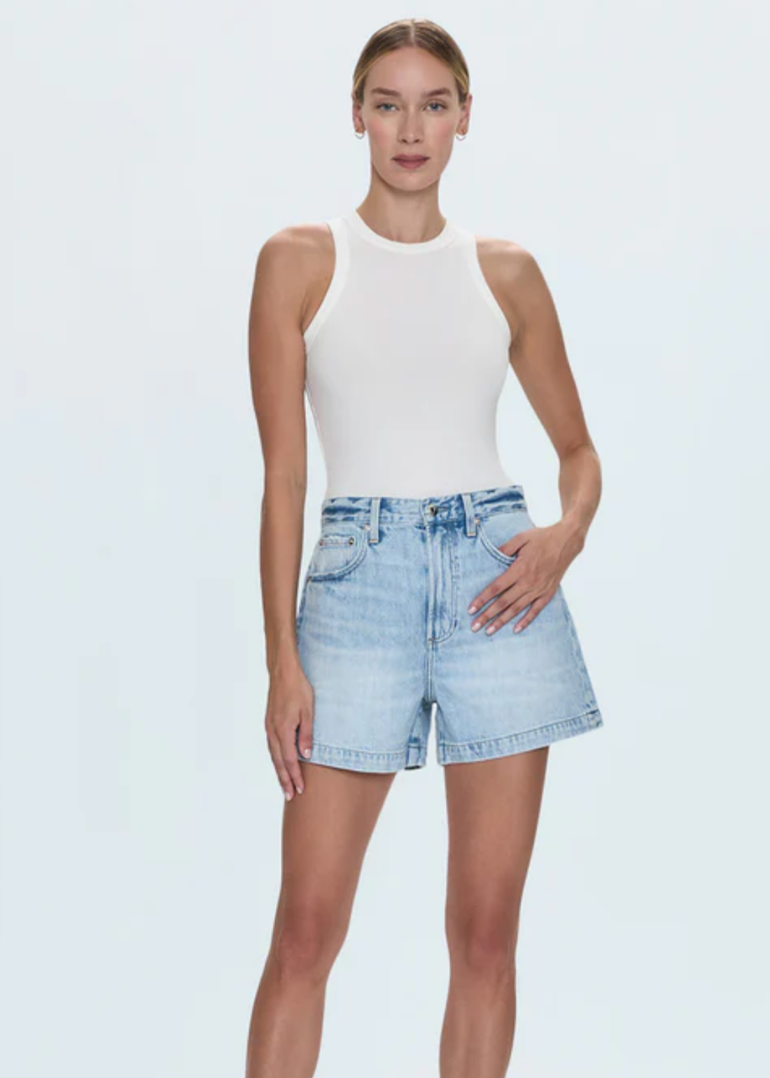 SAIGE HI RISE A-LINE SHORT