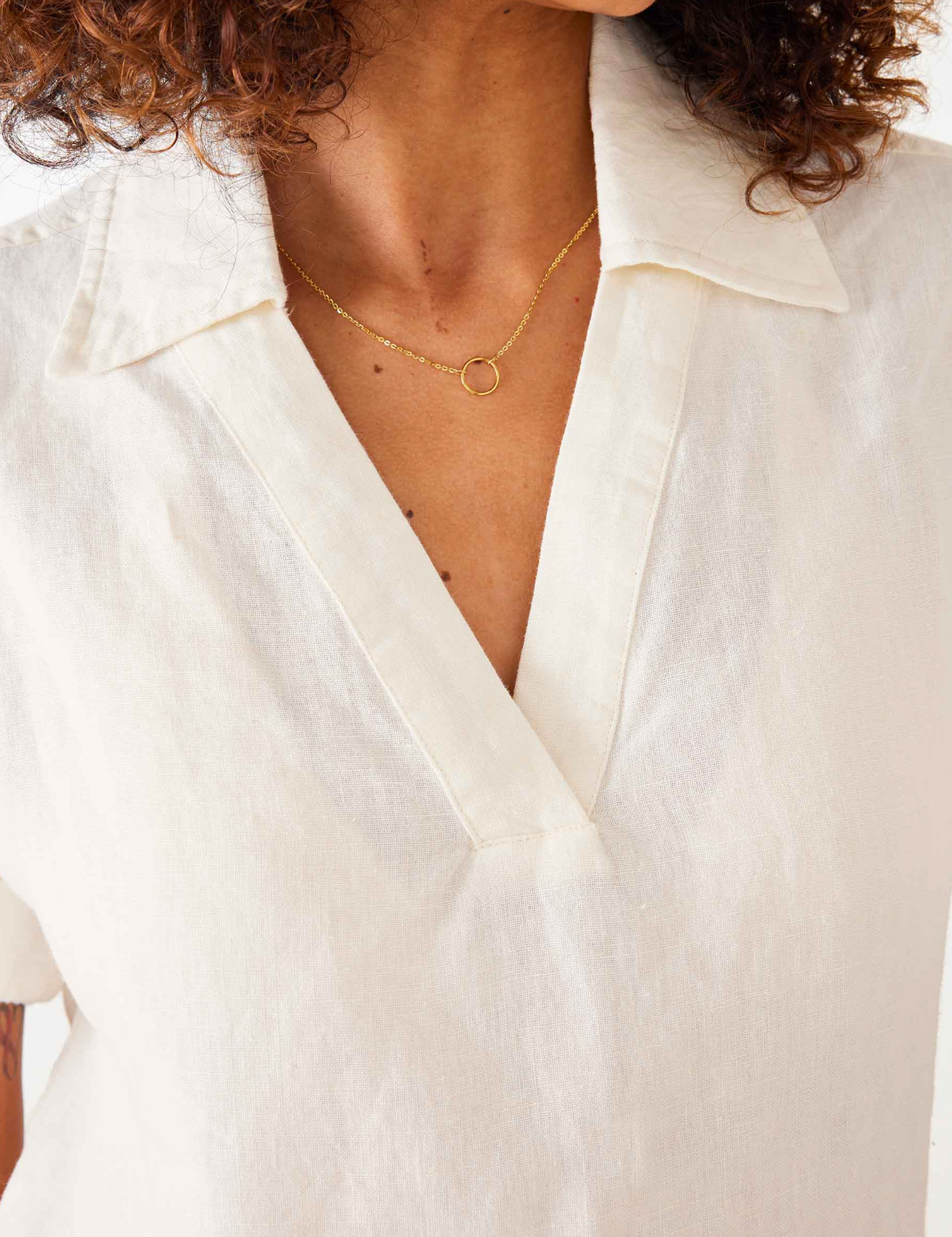 HADLEY LINEN TOP
