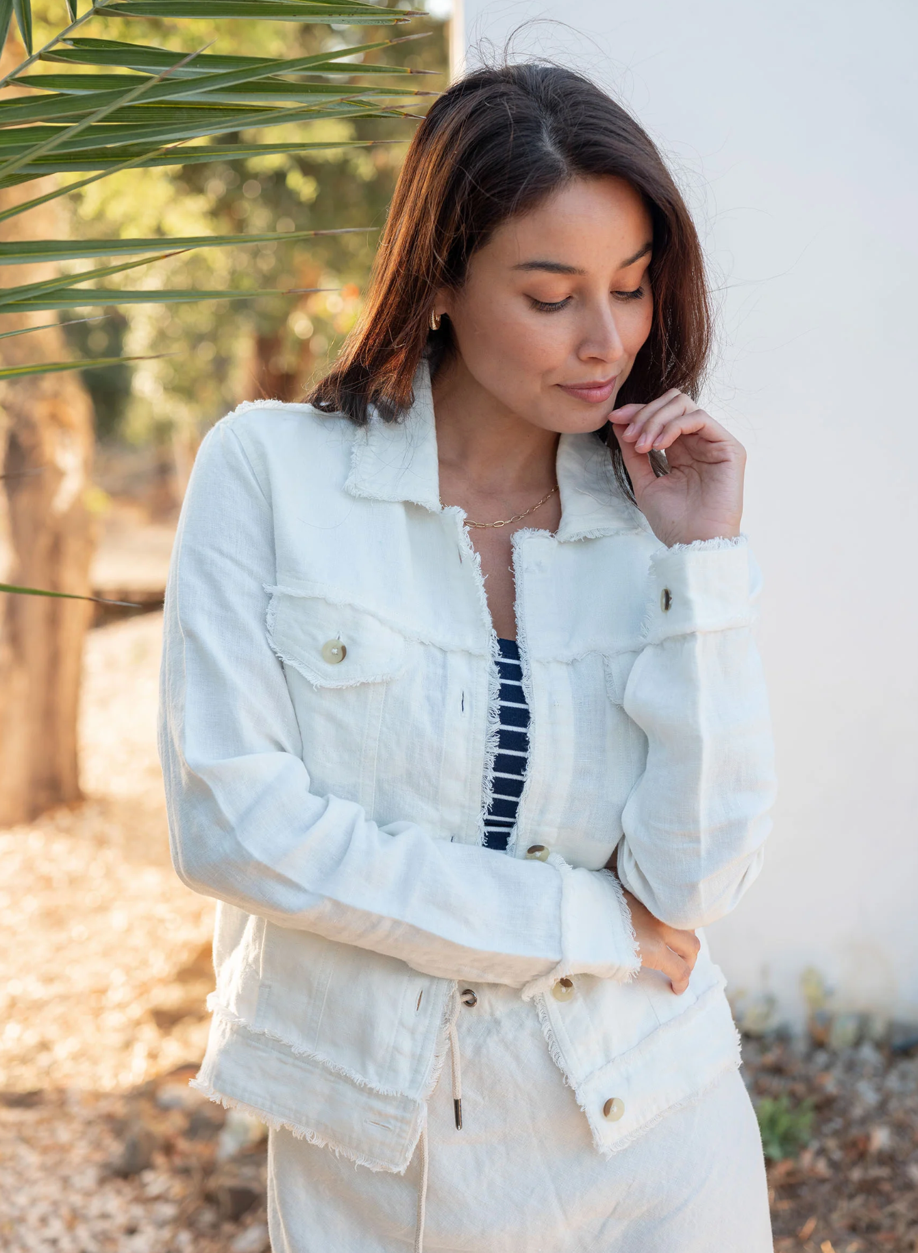 SUMMER LINEN JACKET