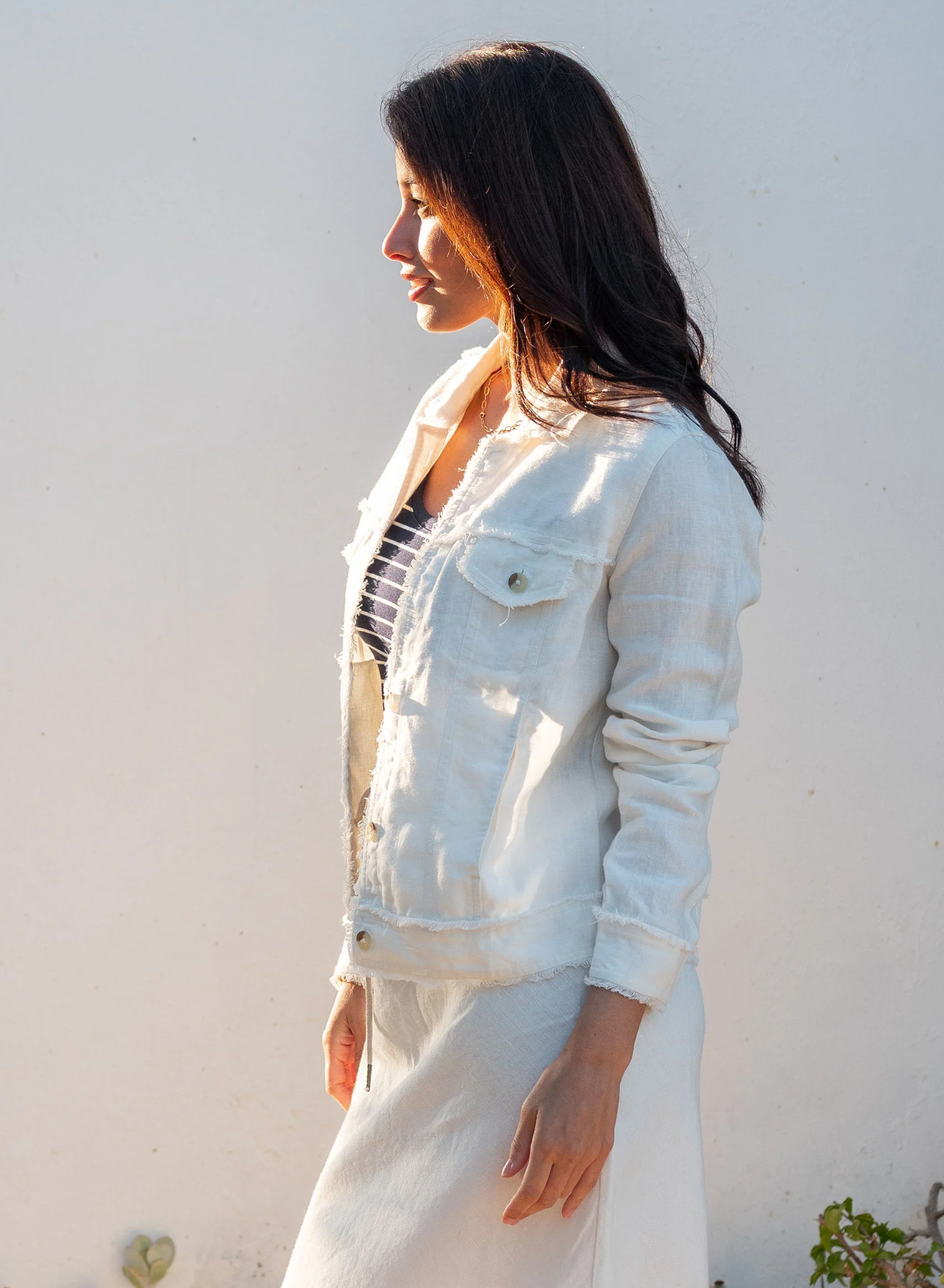 SUMMER LINEN JACKET