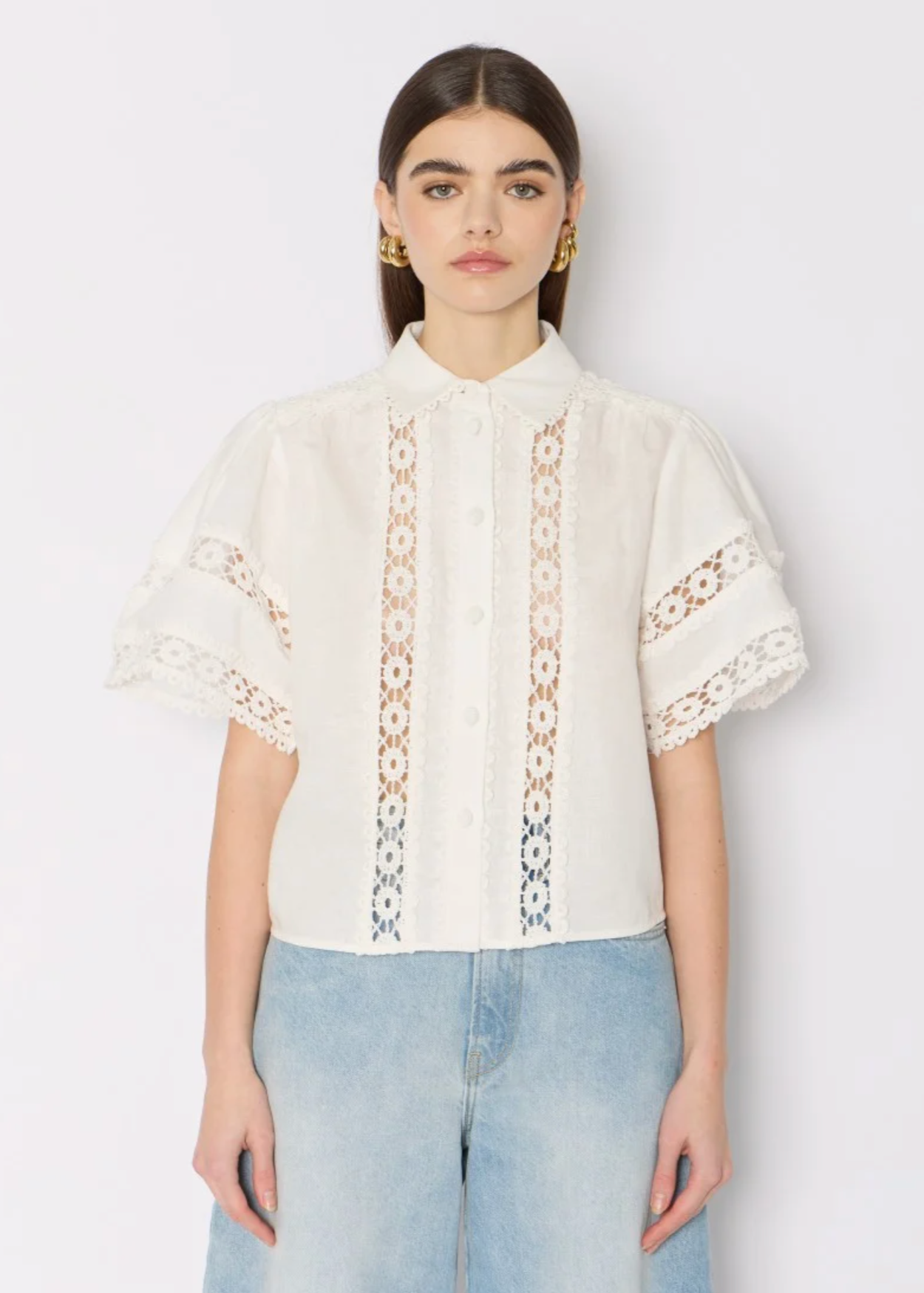CHEMISE AVEC BRODERIE