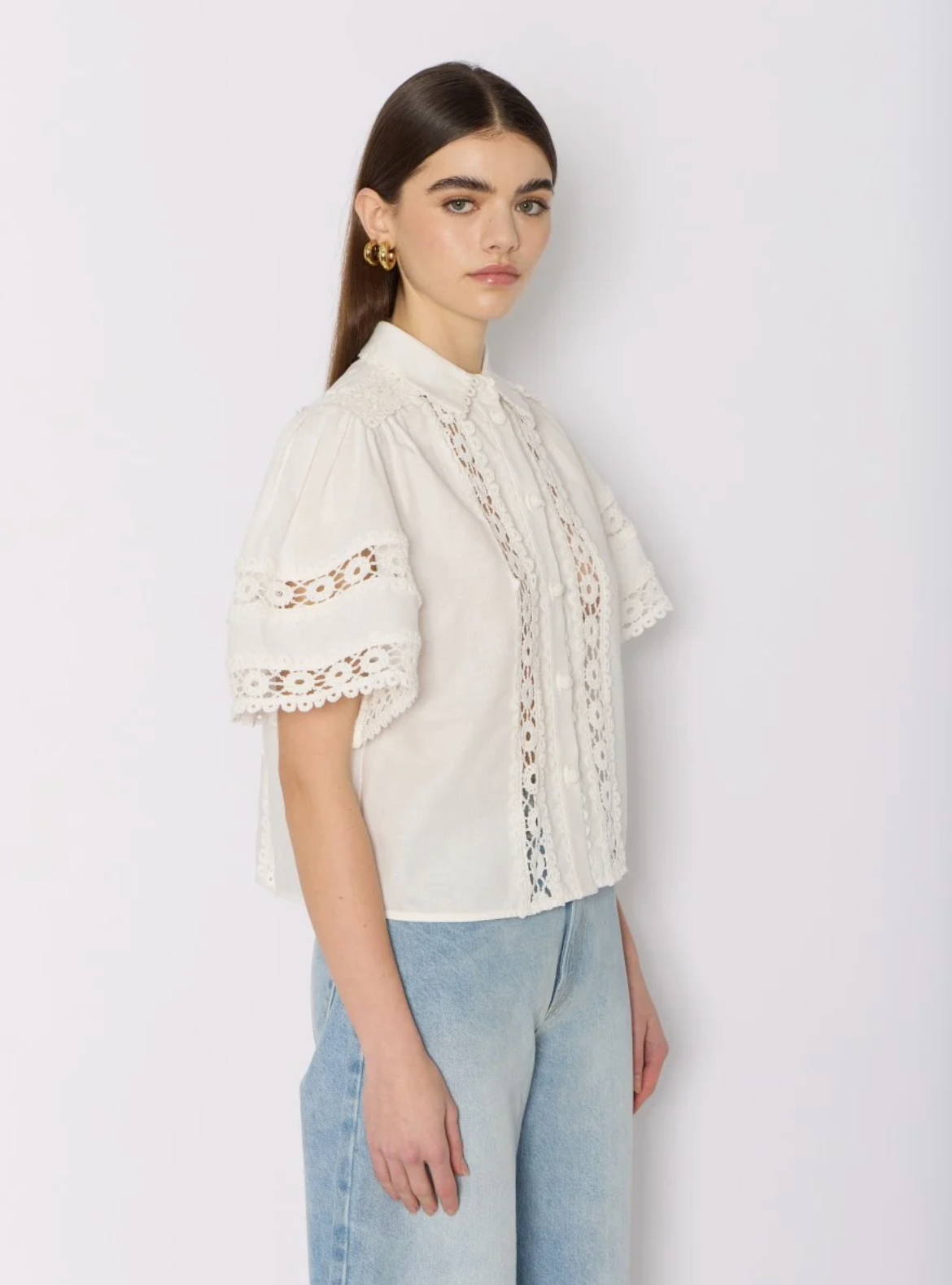 CHEMISE AVEC BRODERIE