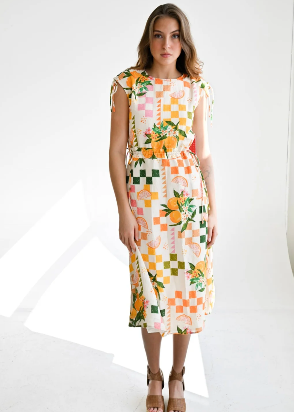 CINCH WAIST DRESS