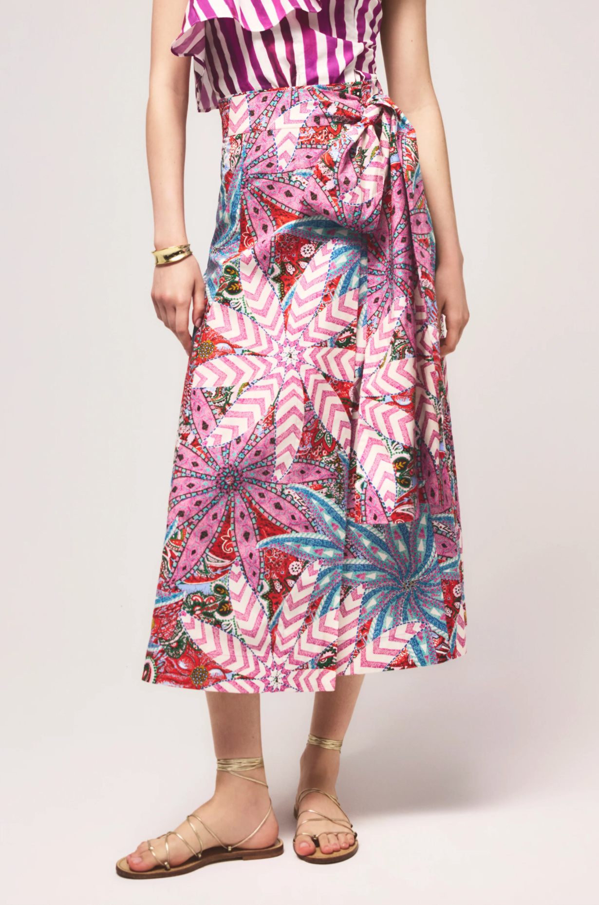 ESTINE WRAP SKIRT