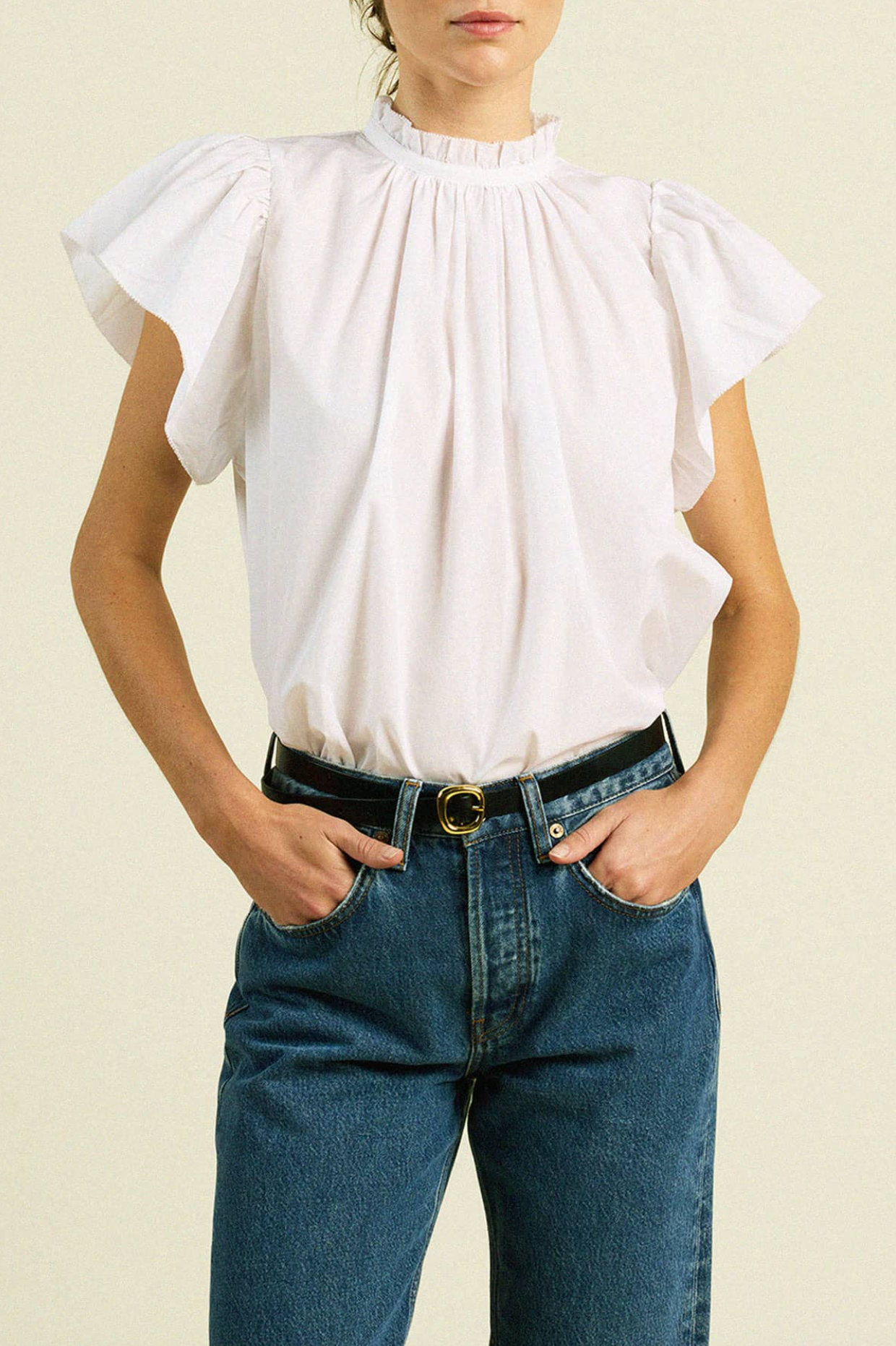 CARLA HIGHNECK SHIRT