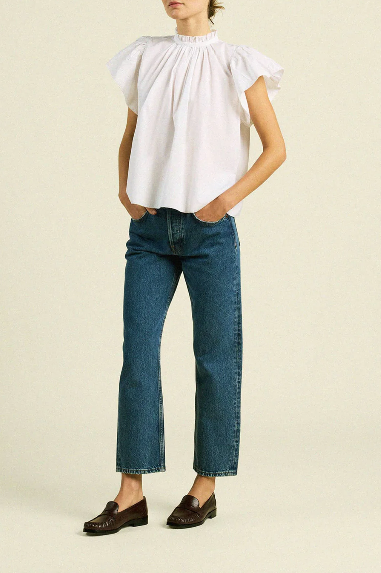 CARLA HIGHNECK SHIRT