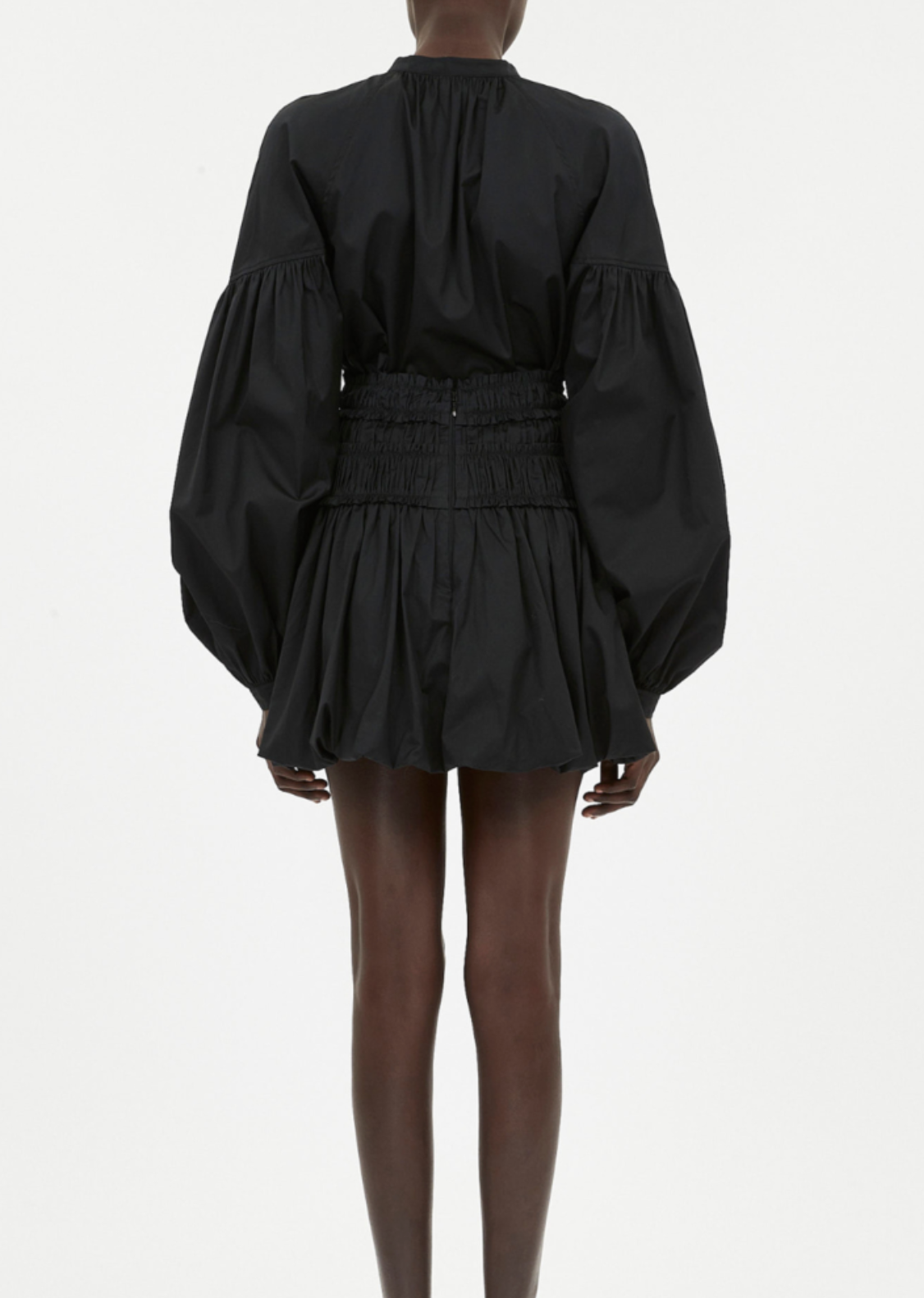 NICOLETTE BUBBLE HEM MINI SKIRT