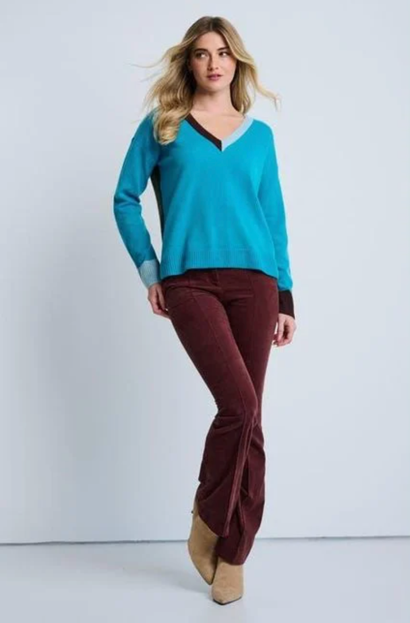 COLOR WHEEL SWEATER