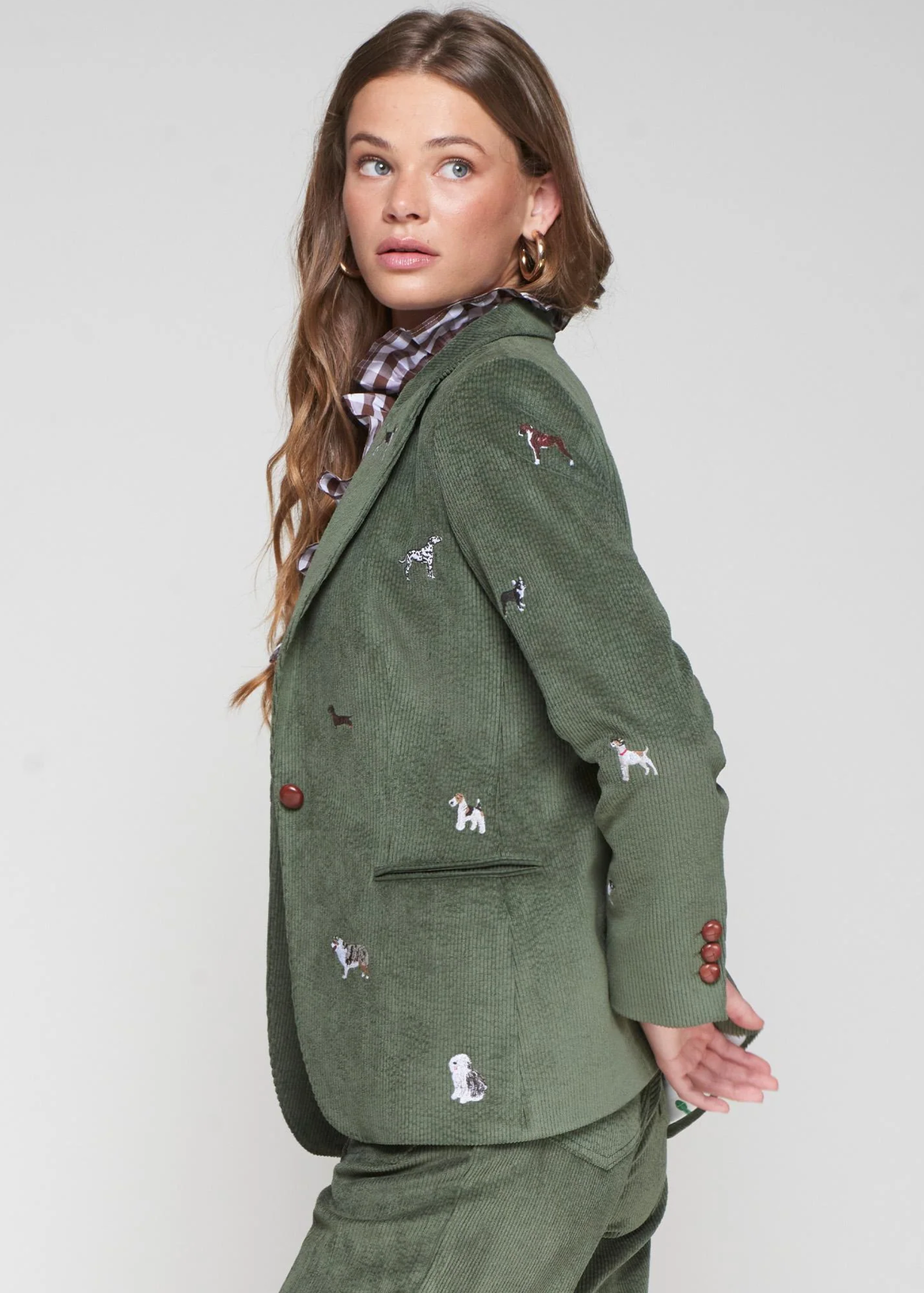 HEATHER  CORDUROY JACKET