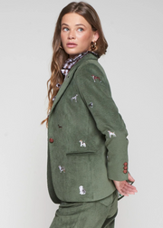HEATHER  CORDUROY JACKET