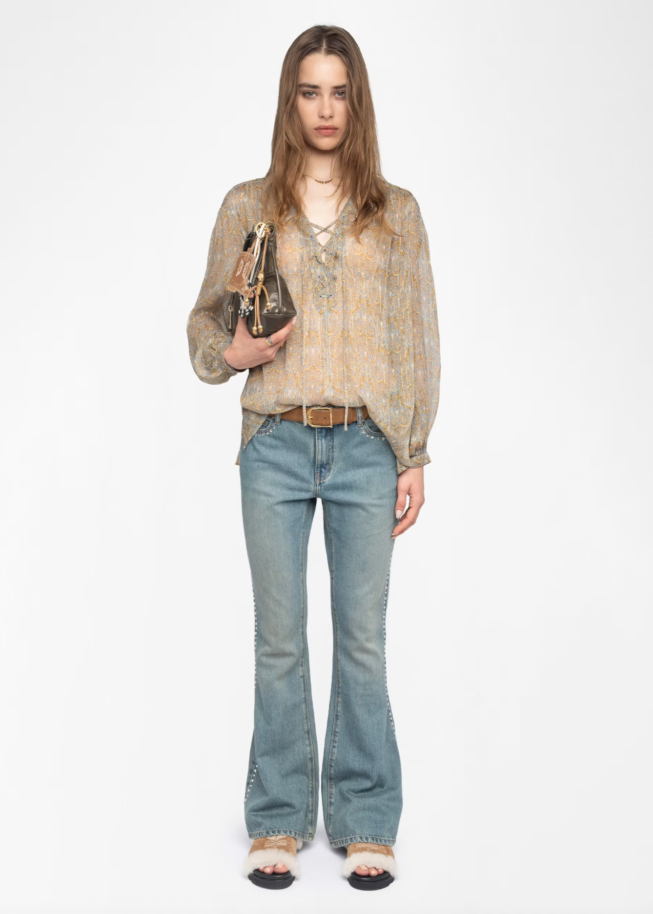 TAMELA PAISLEY BLOUSE