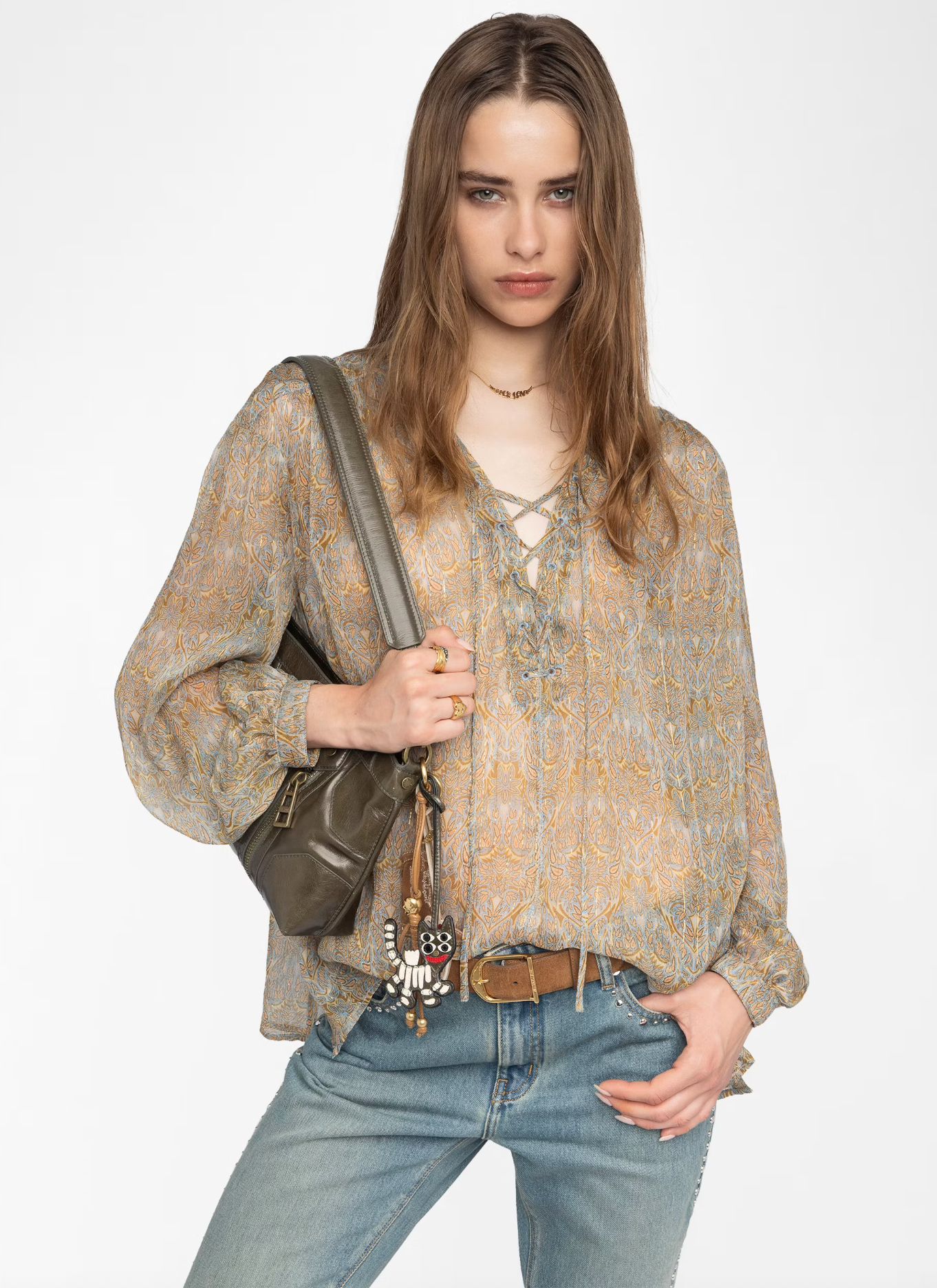 TAMELA PAISLEY BLOUSE