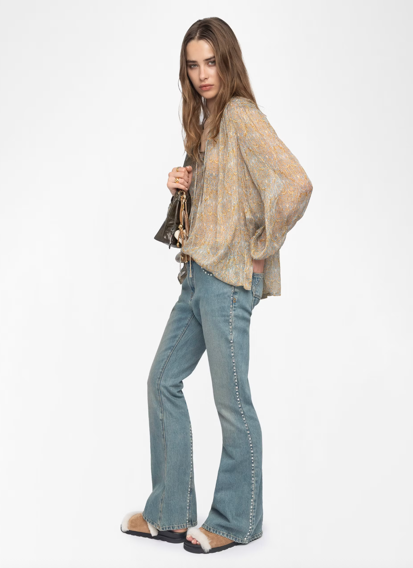 TAMELA PAISLEY BLOUSE