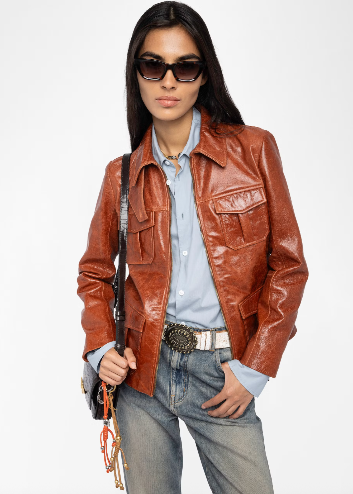 LIENNA LEATHER JACKET