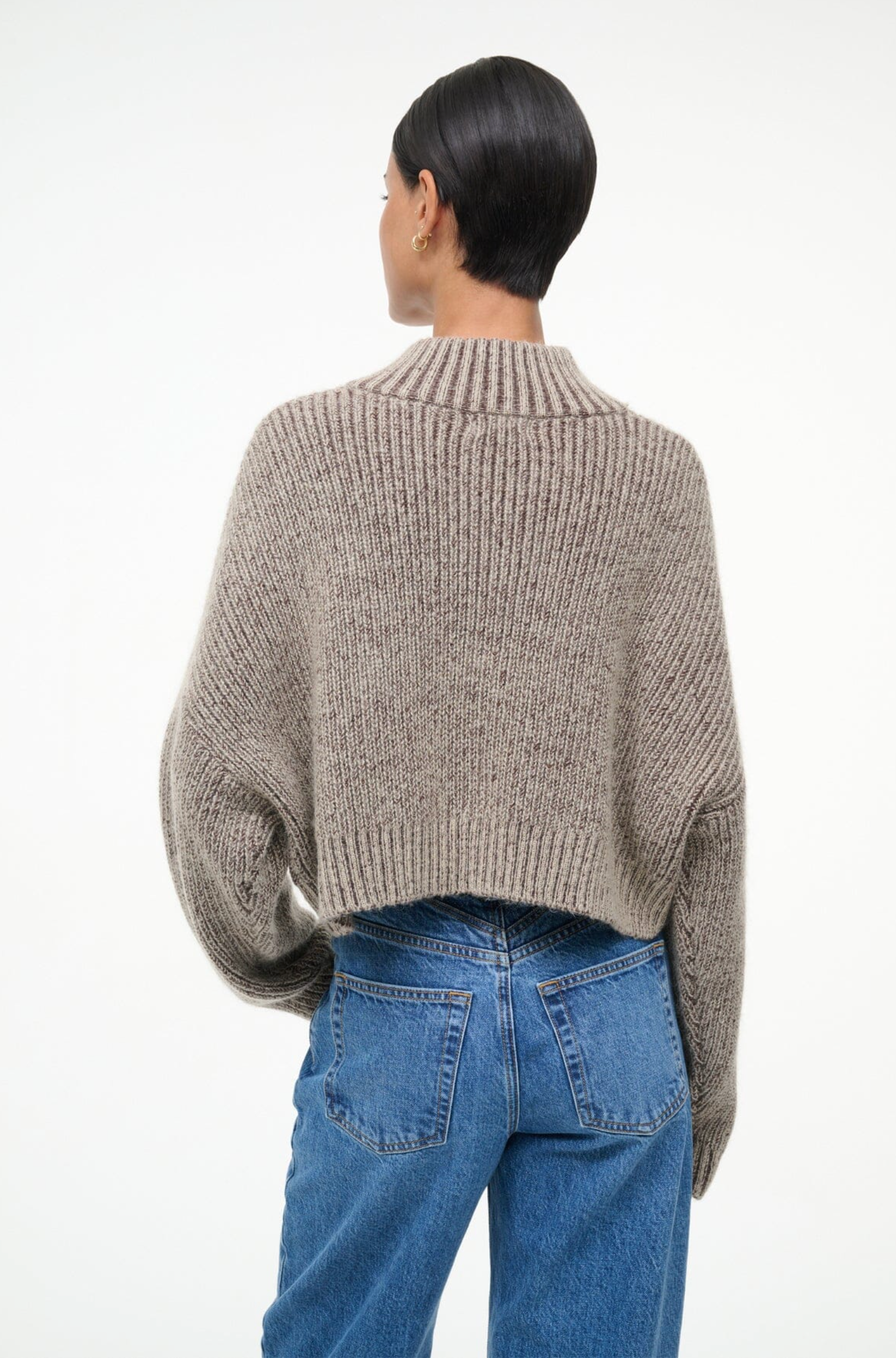 CROPPED HAMPTON SWEATER
