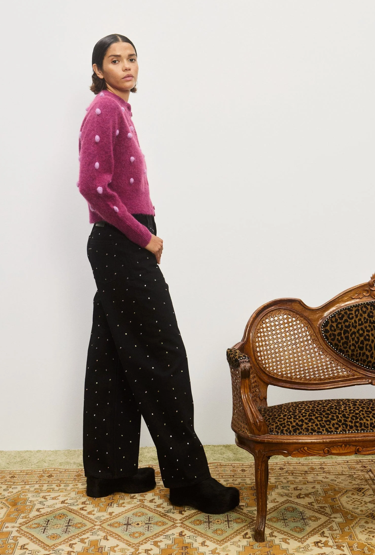 ELIA CROPPED CARDIGAN