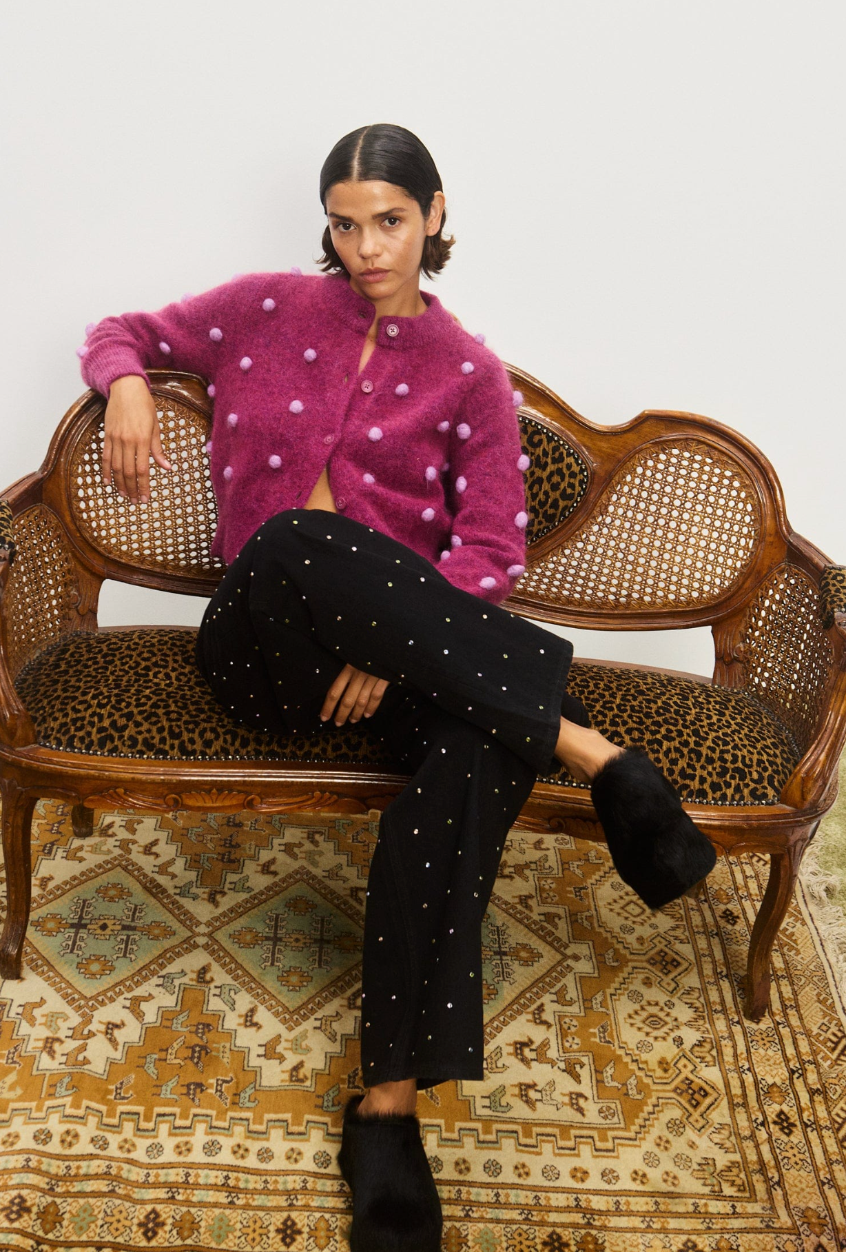 ELIA CROPPED CARDIGAN