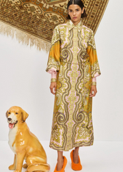 CLEMENZA SILK SHIRTDRESS