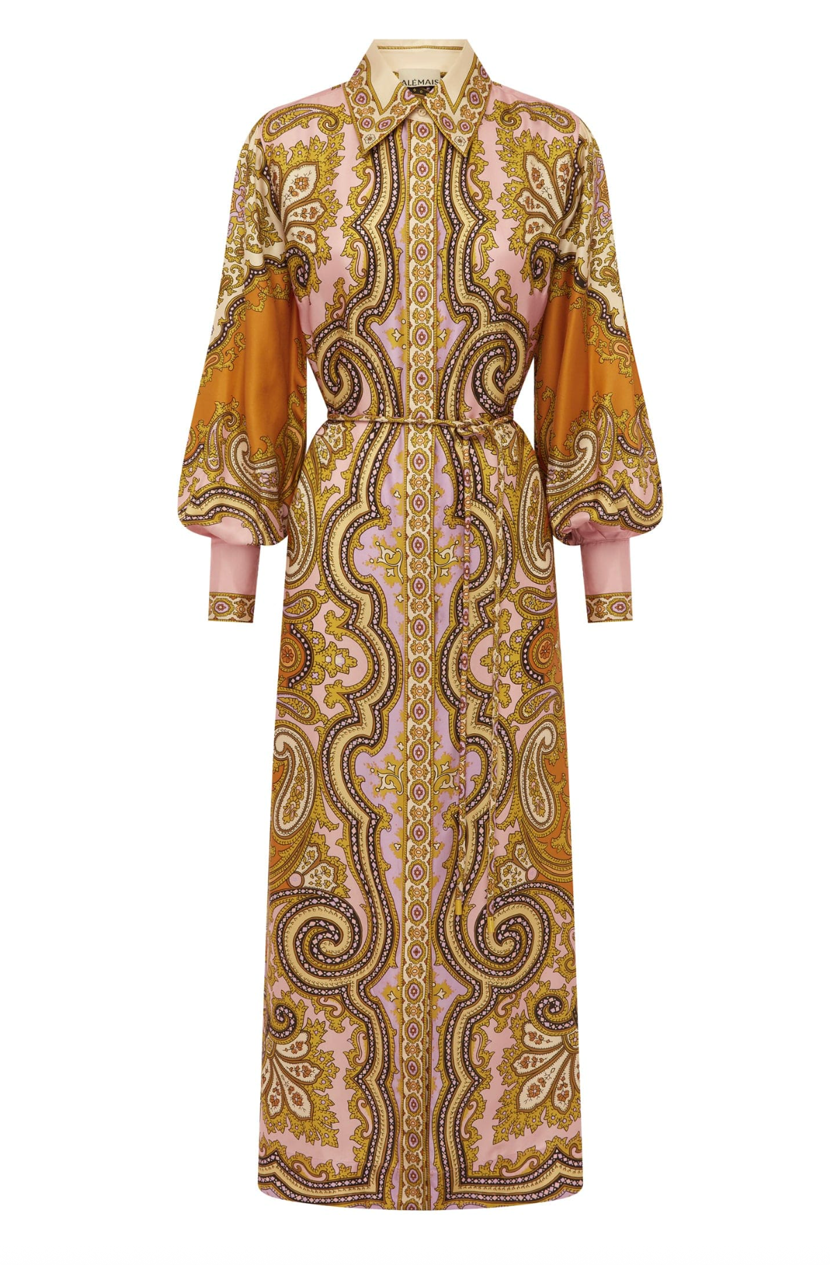 CLEMENZA SILK SHIRTDRESS
