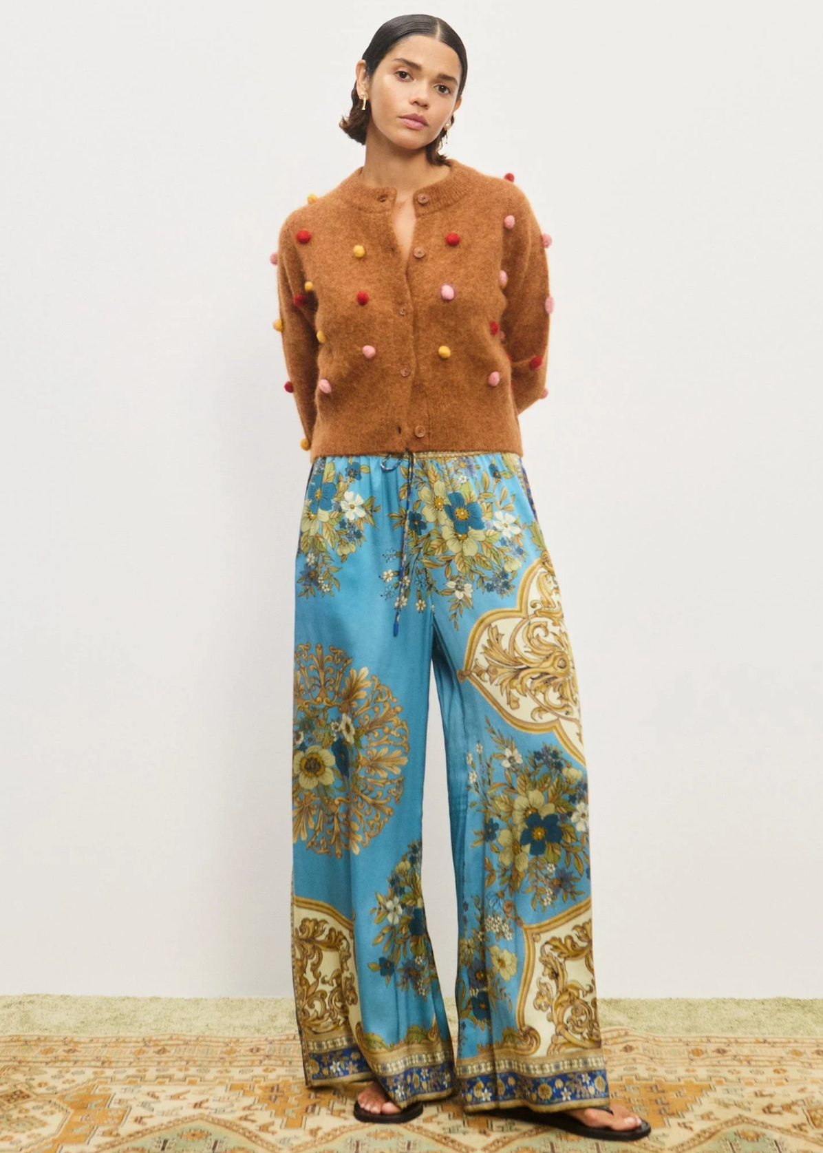 CASSIE SILK PANT